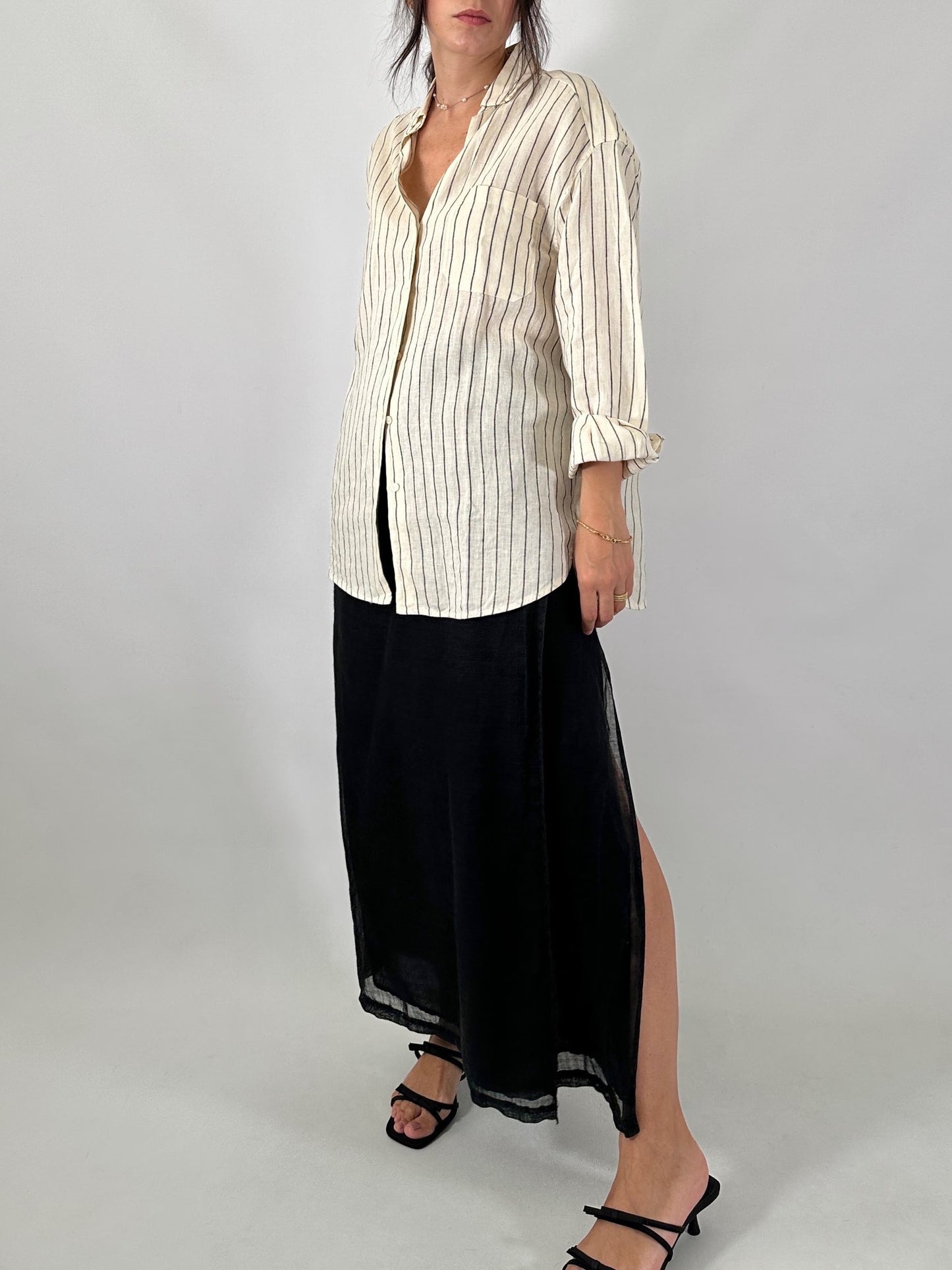 Weekend Max Mara striped linen shirt