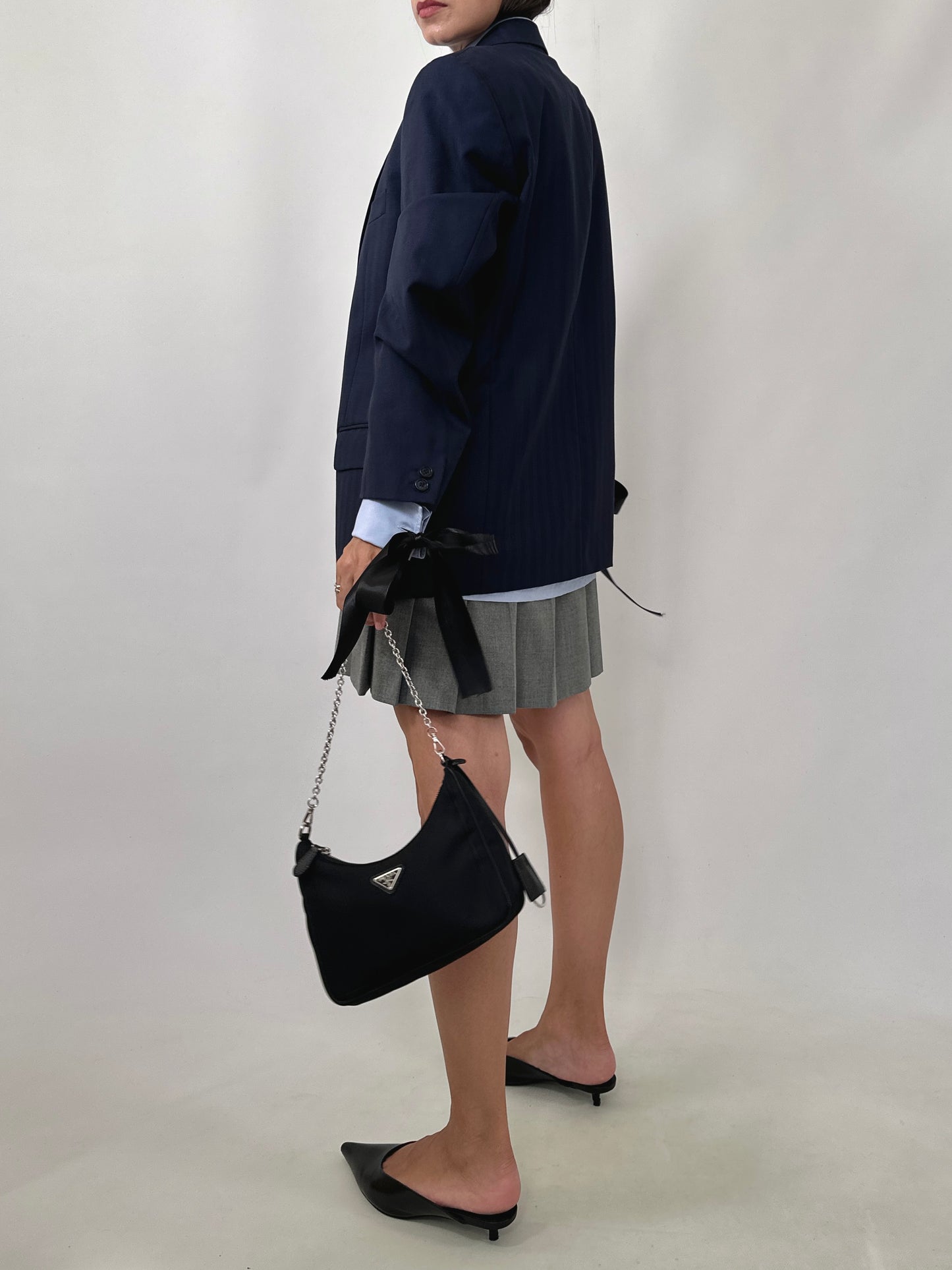 Valentino Tailored Navy Blazer