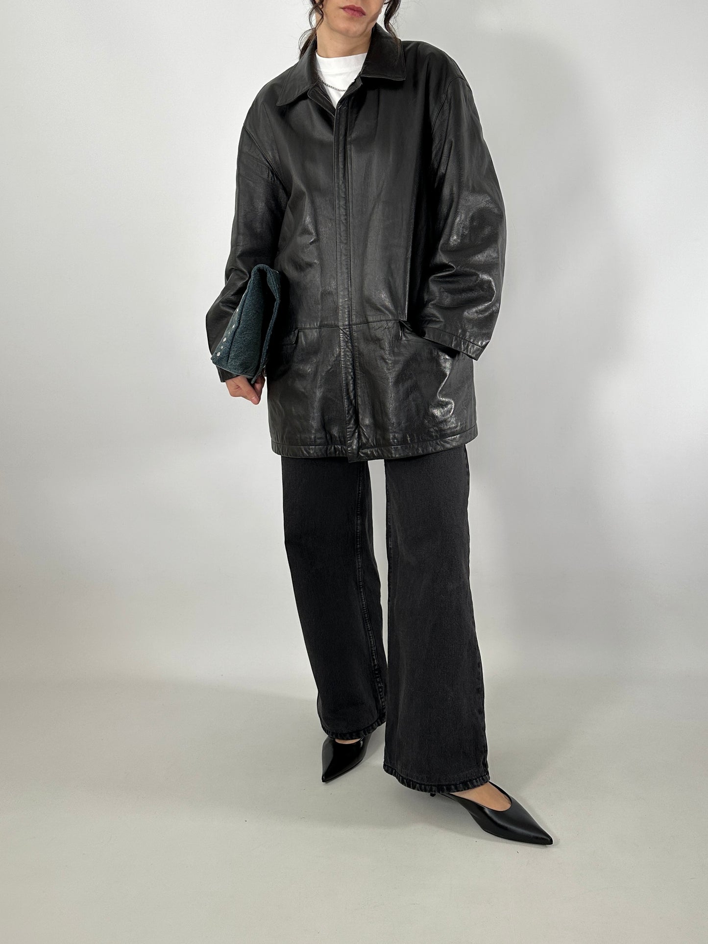 Hugo Boss lambskin jacket