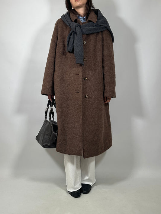 Vintage Llama Wool Coat