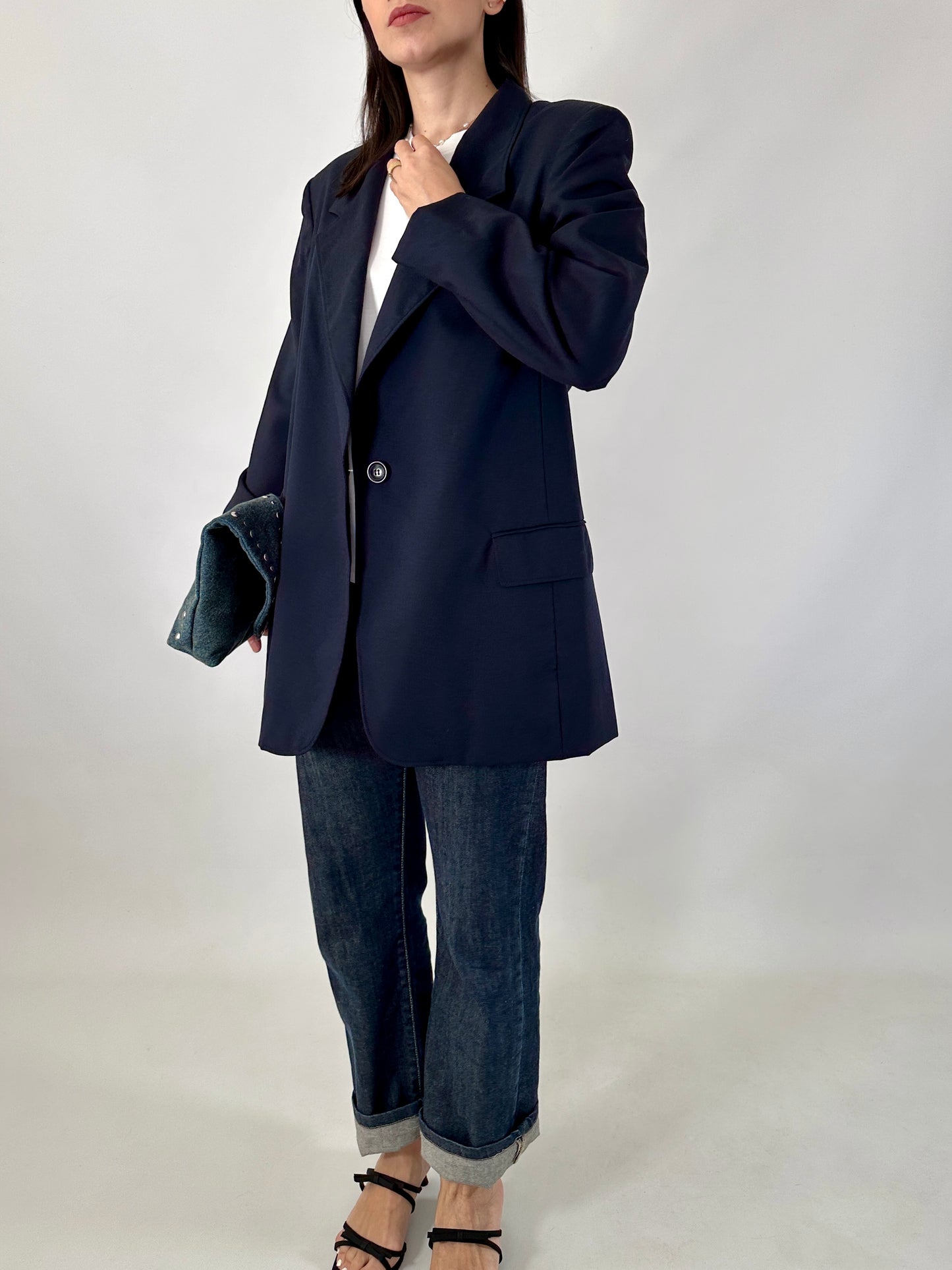 Marella essential blue blazer