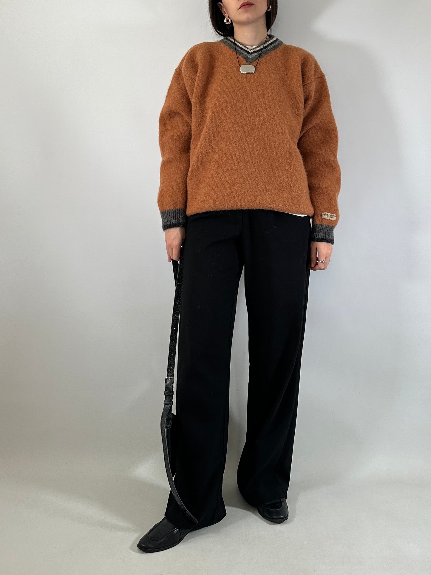 Columbia Sportswear 90s Shetland wool sweater
