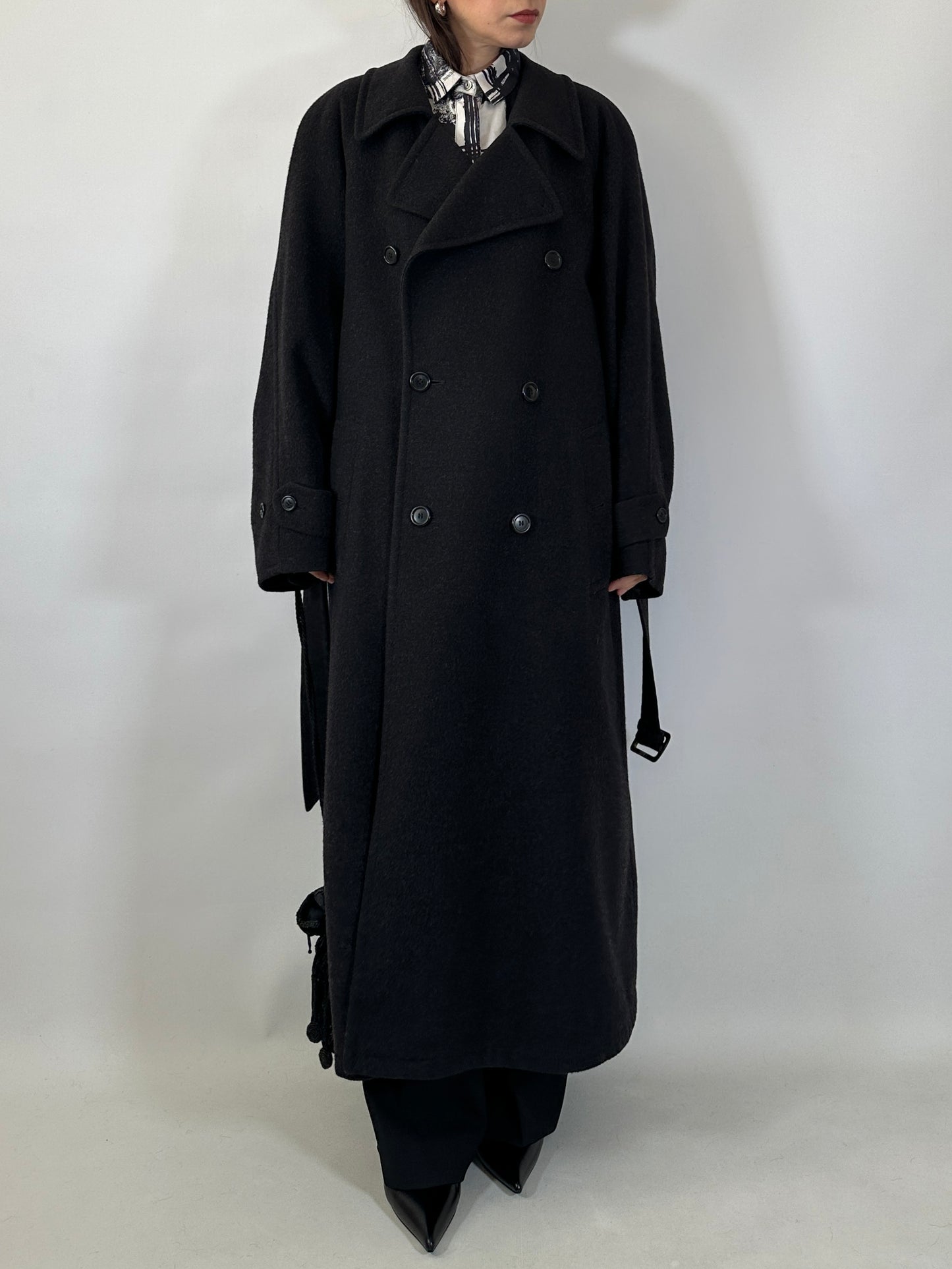 Pierre Cardin Vintage Wool & Cashmere Long Coat