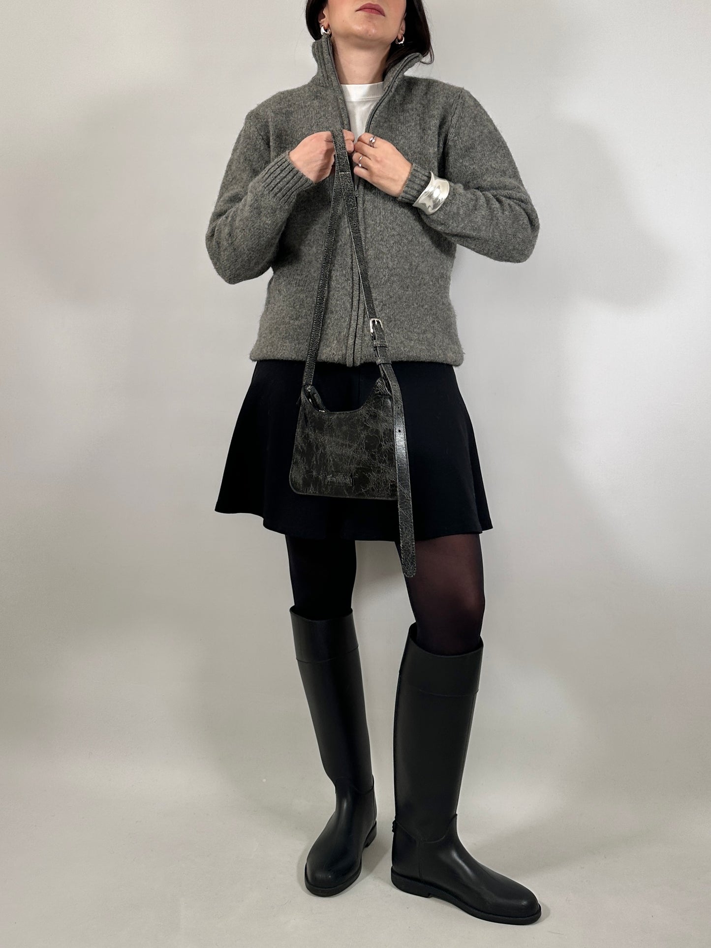Essential Full Zip Cardigan