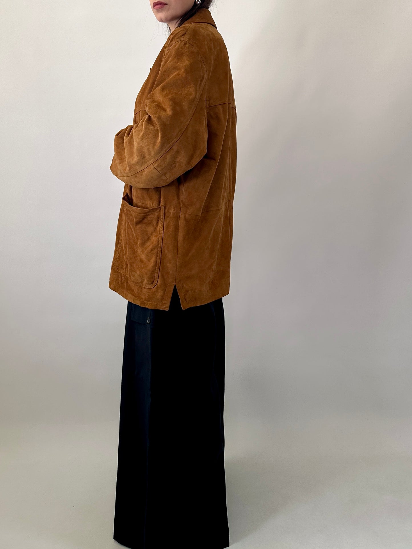 Vintage real suede jacket