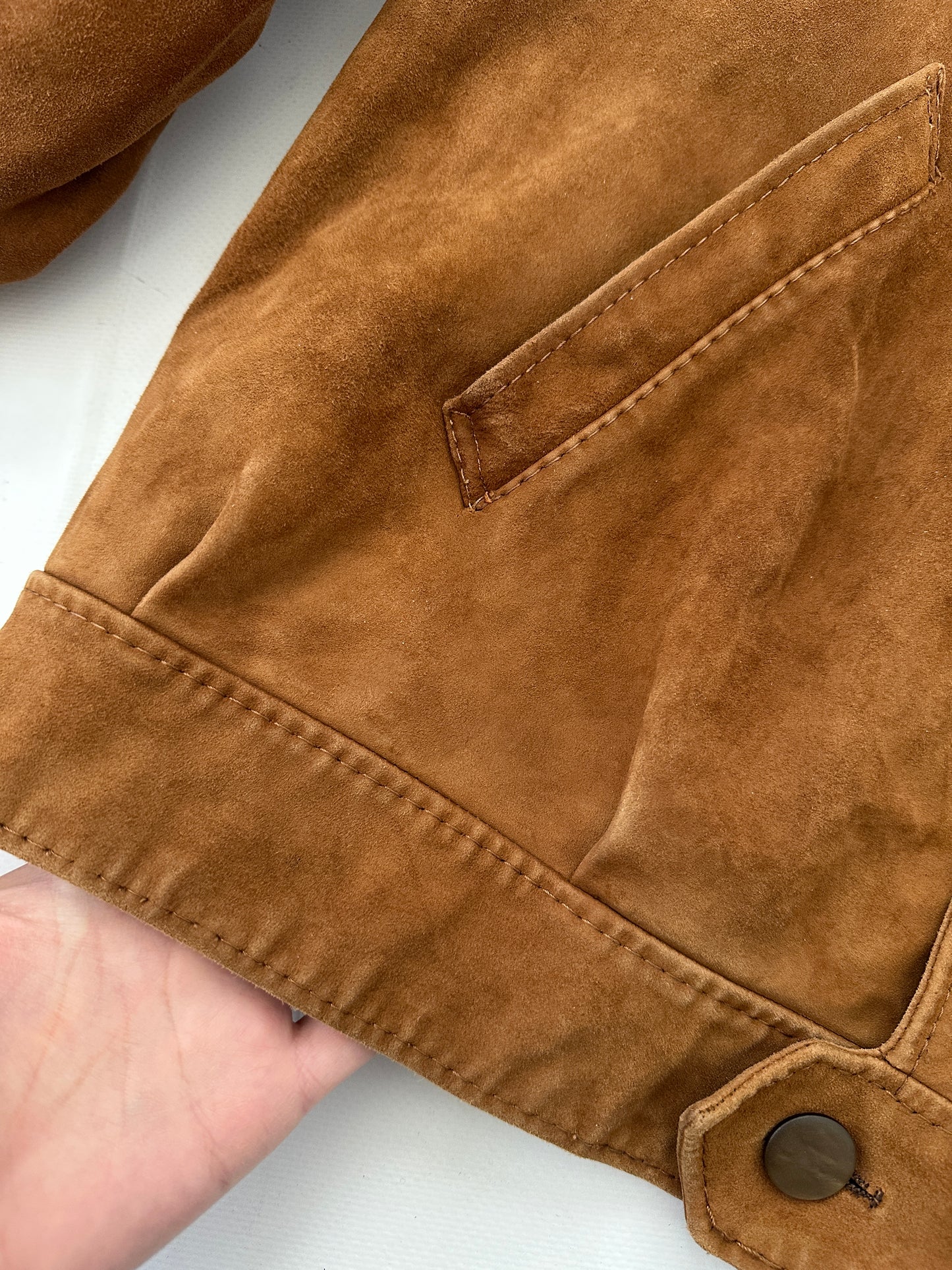 Real suede vintage jacket