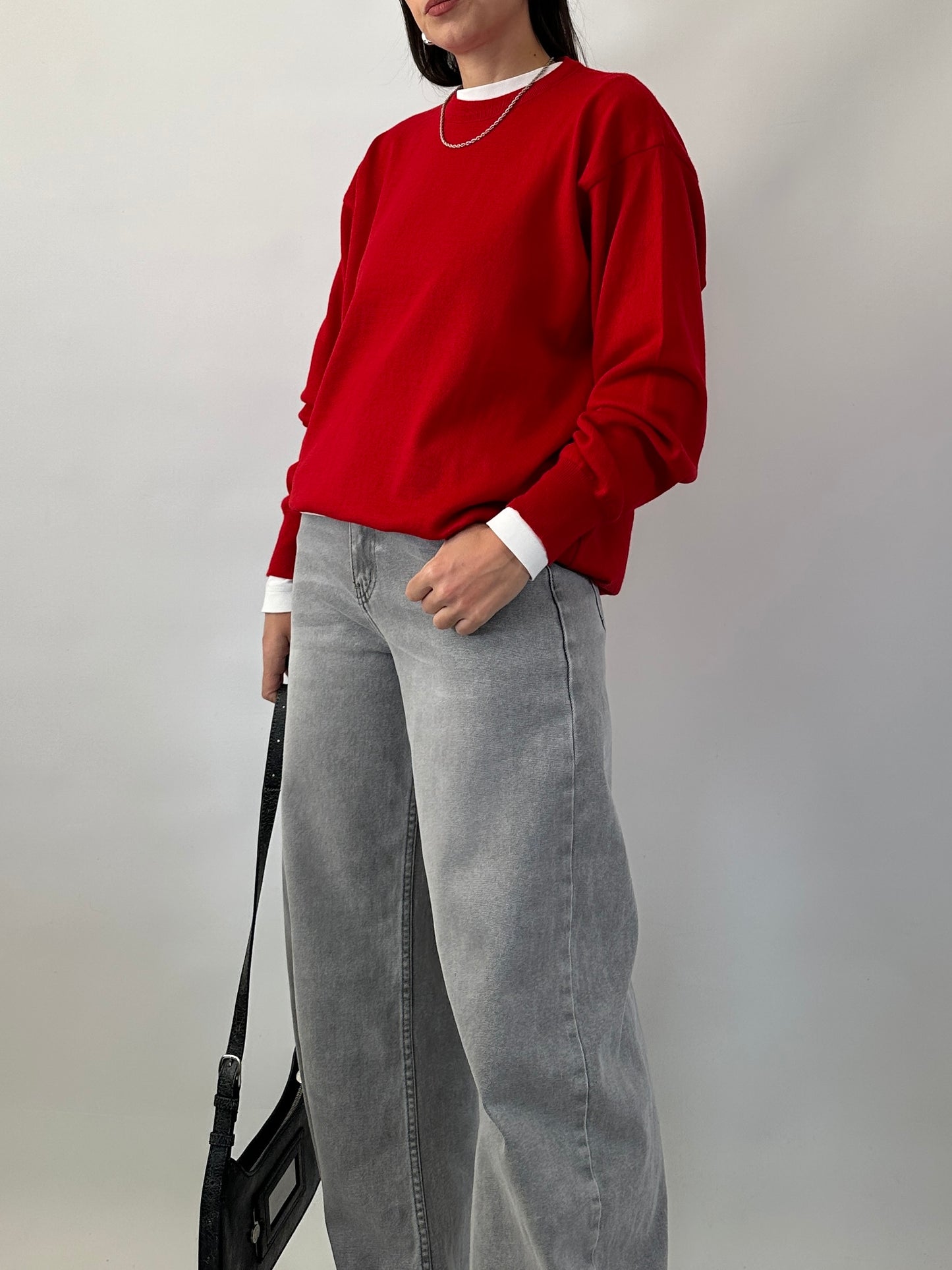 Essential red sweater