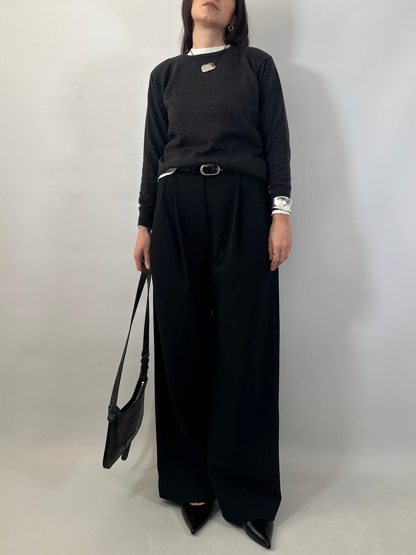 Essential Wool Crewneck Sweater