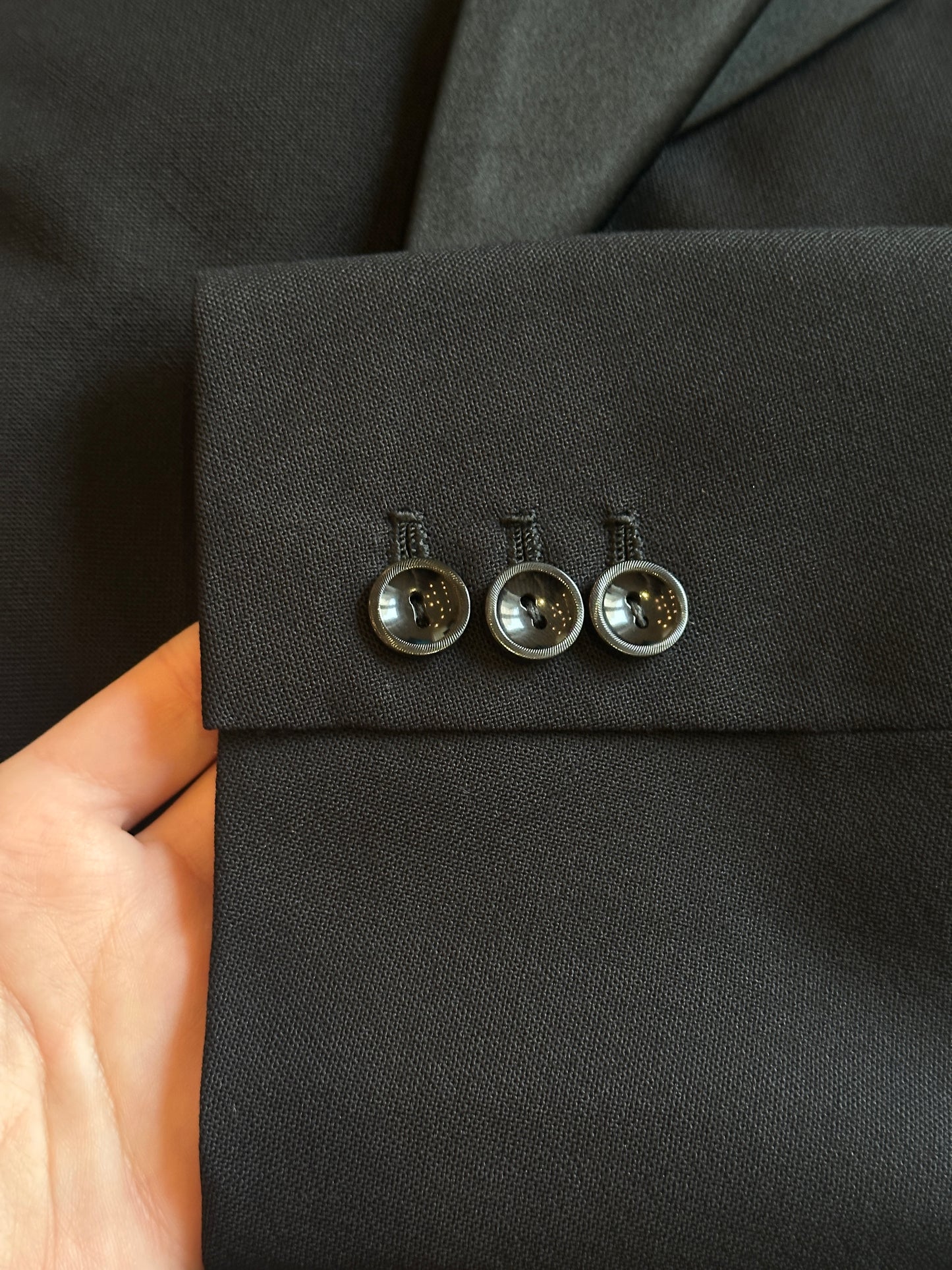 Vintage Tailored Tuxedo Blazer