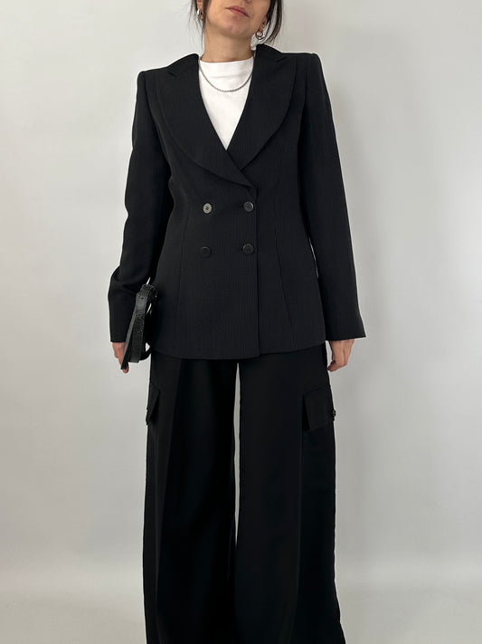 Giorgio Armani silk and wool blazer