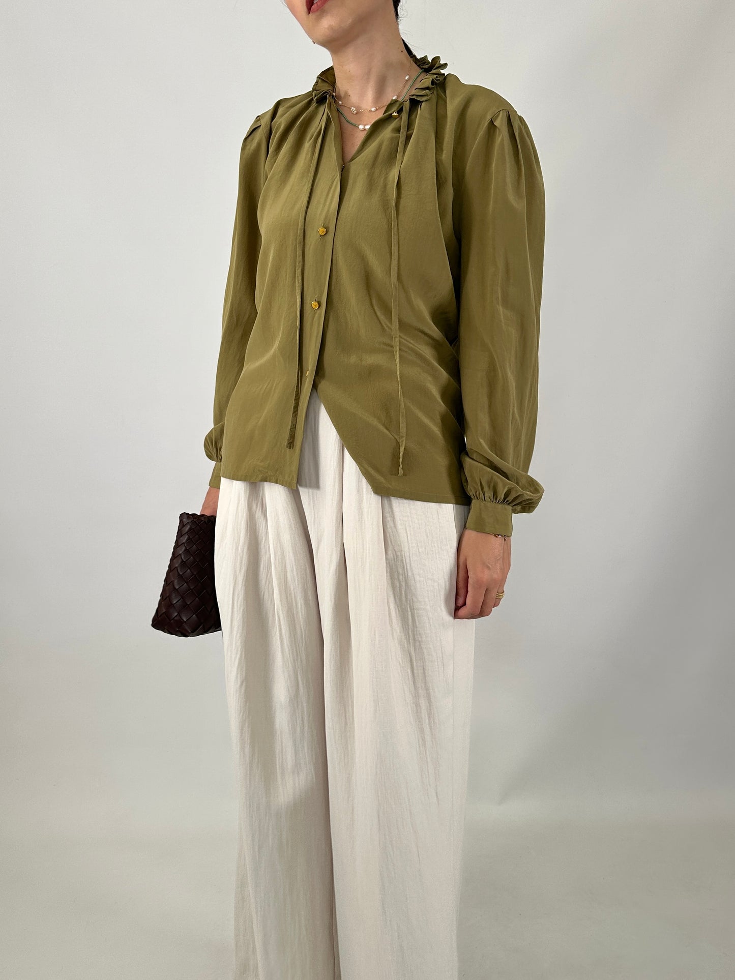 Vintage pure silk shirt