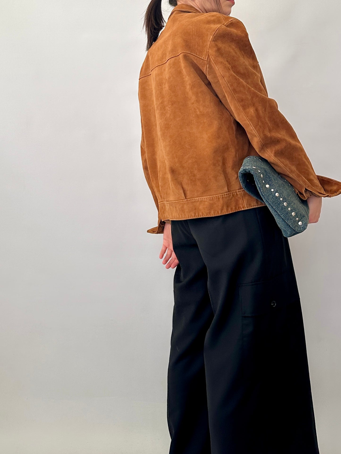 Real suede vintage jacket