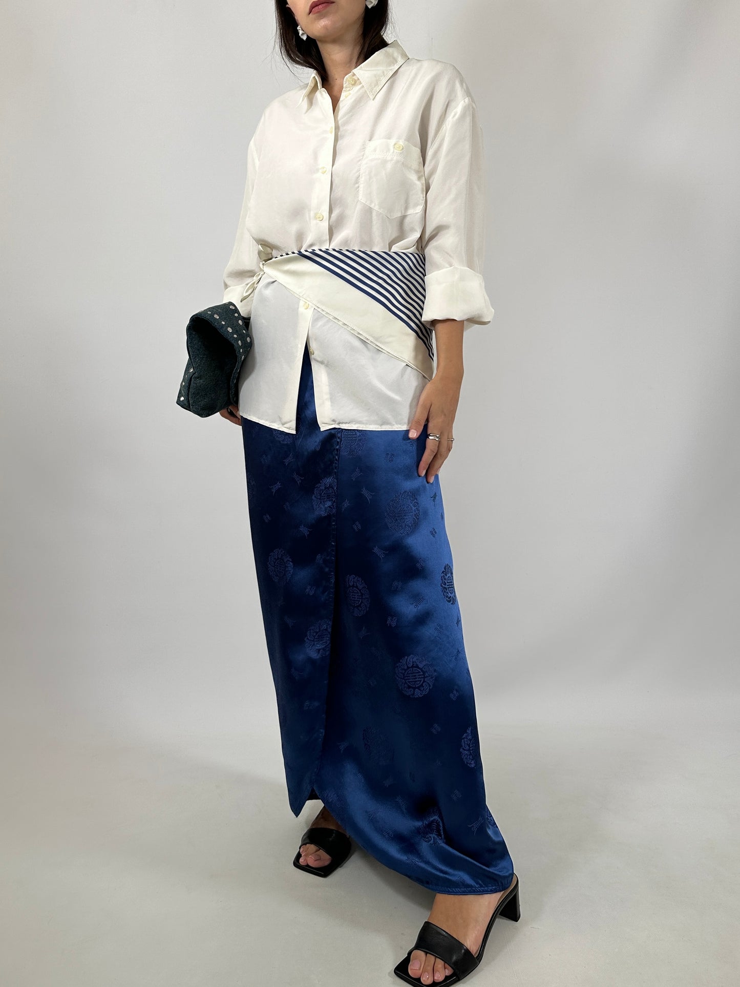 Essential Oversized Silk Shirt