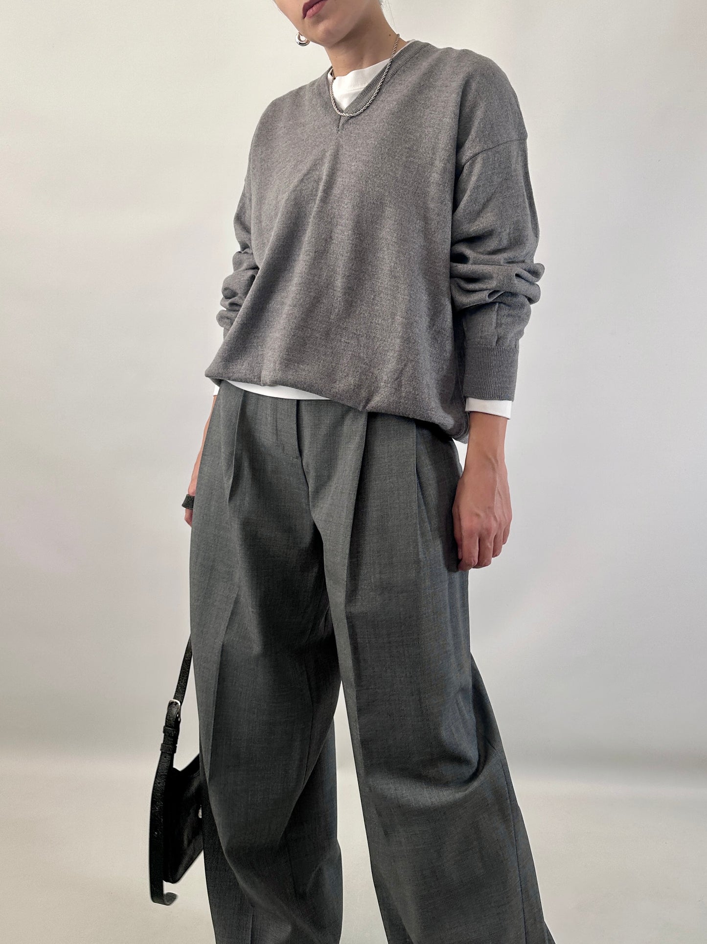 Essential pure wool sweater