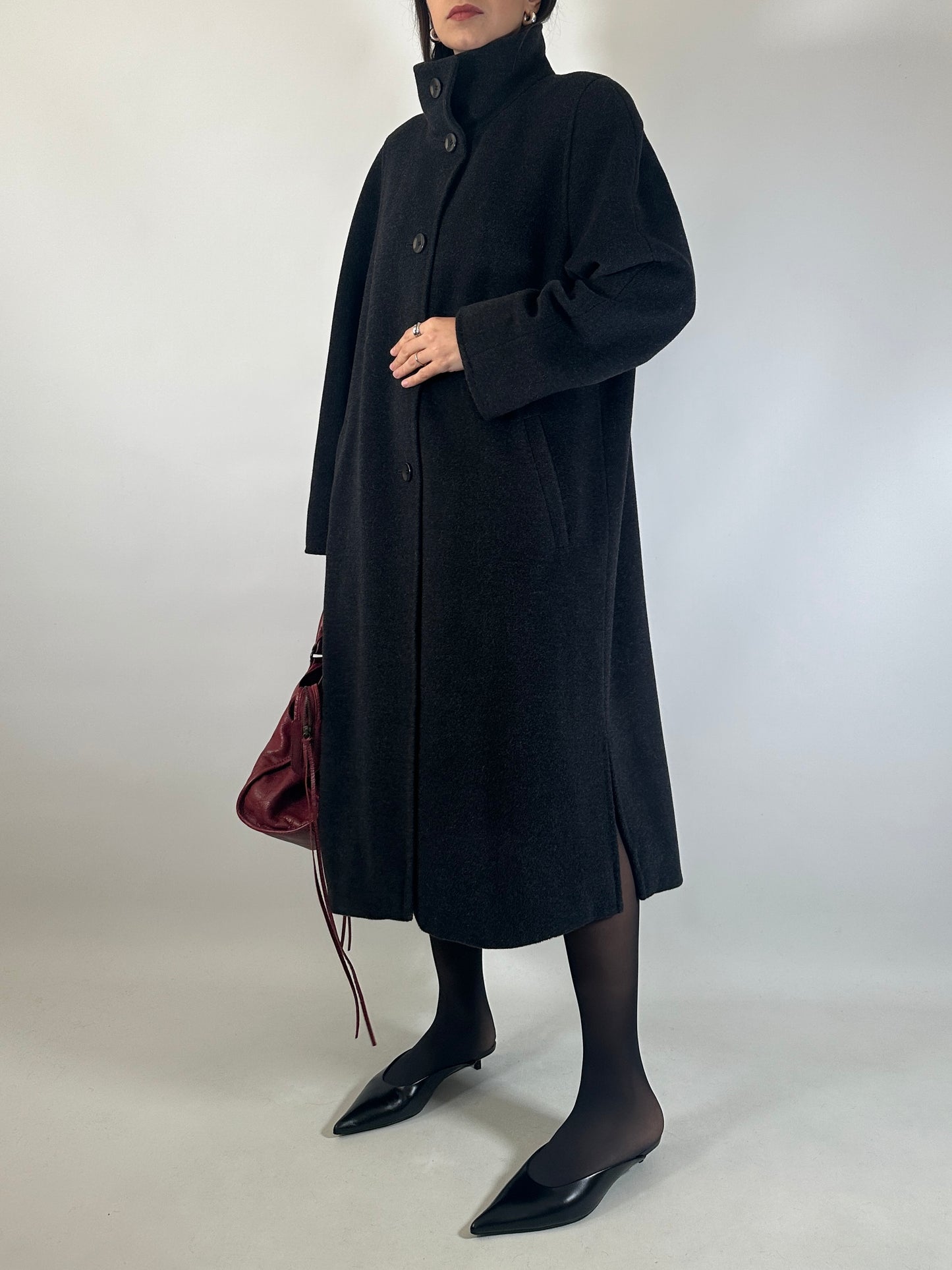 Vintage Wool & Angora Coat