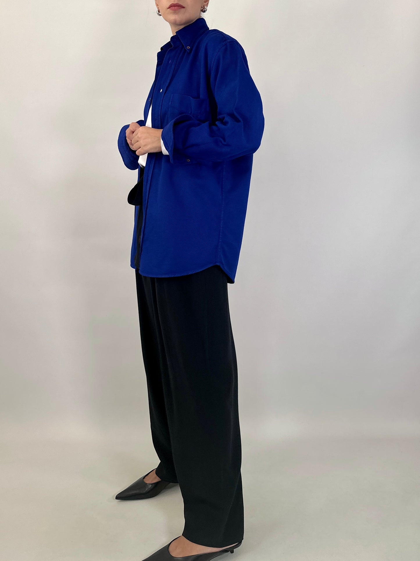 Givenchy royal blue shirt