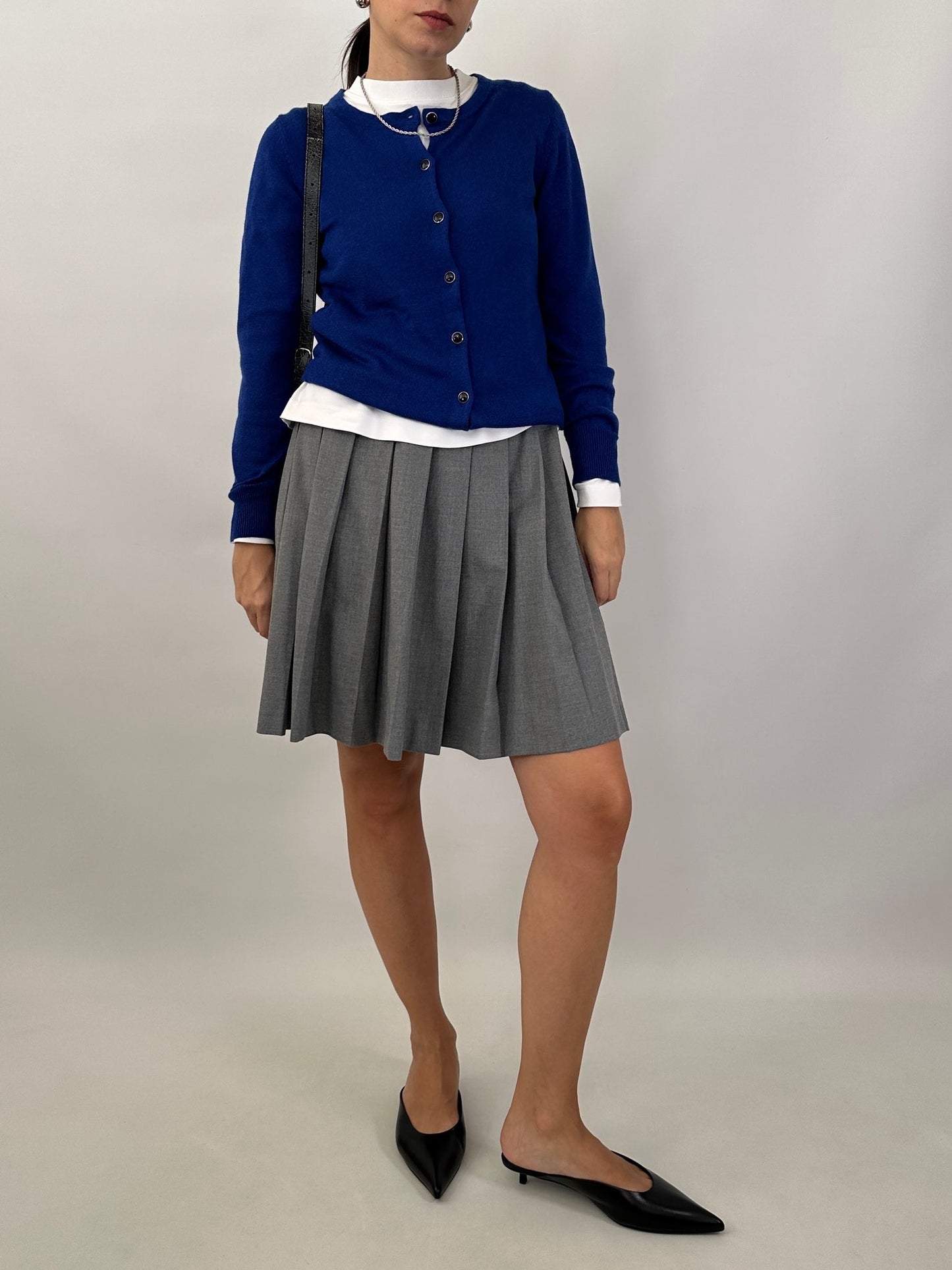 Cashmere and silk slim cardigan