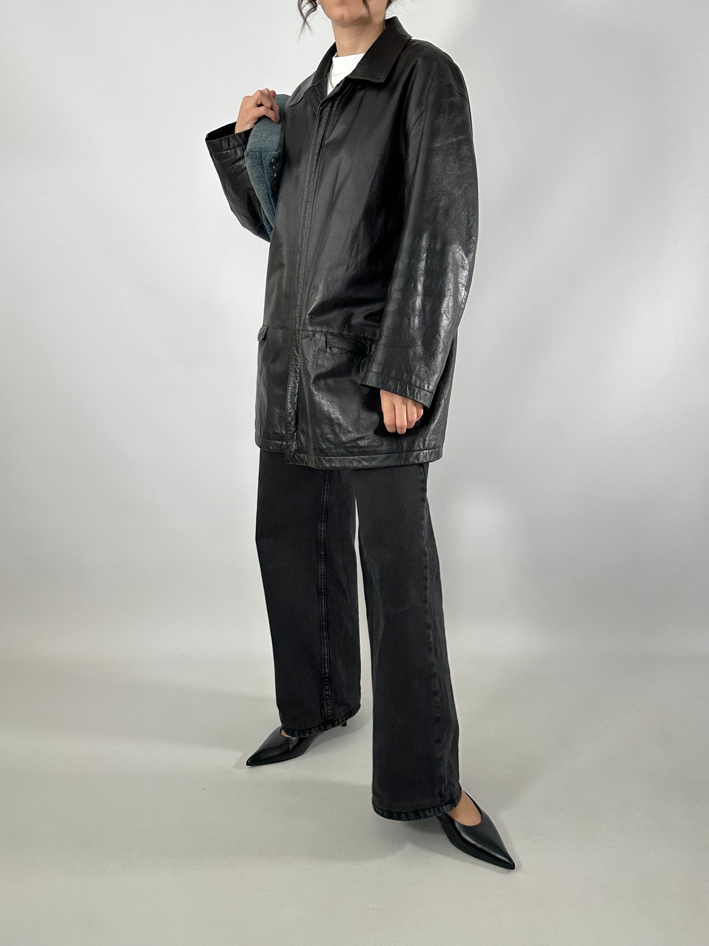 Hugo Boss lambskin jacket