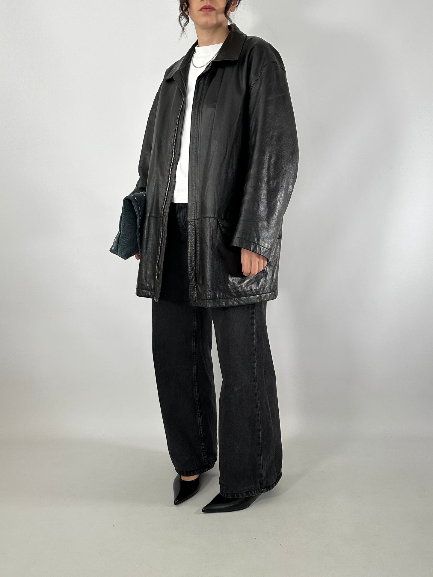 Hugo Boss lambskin jacket