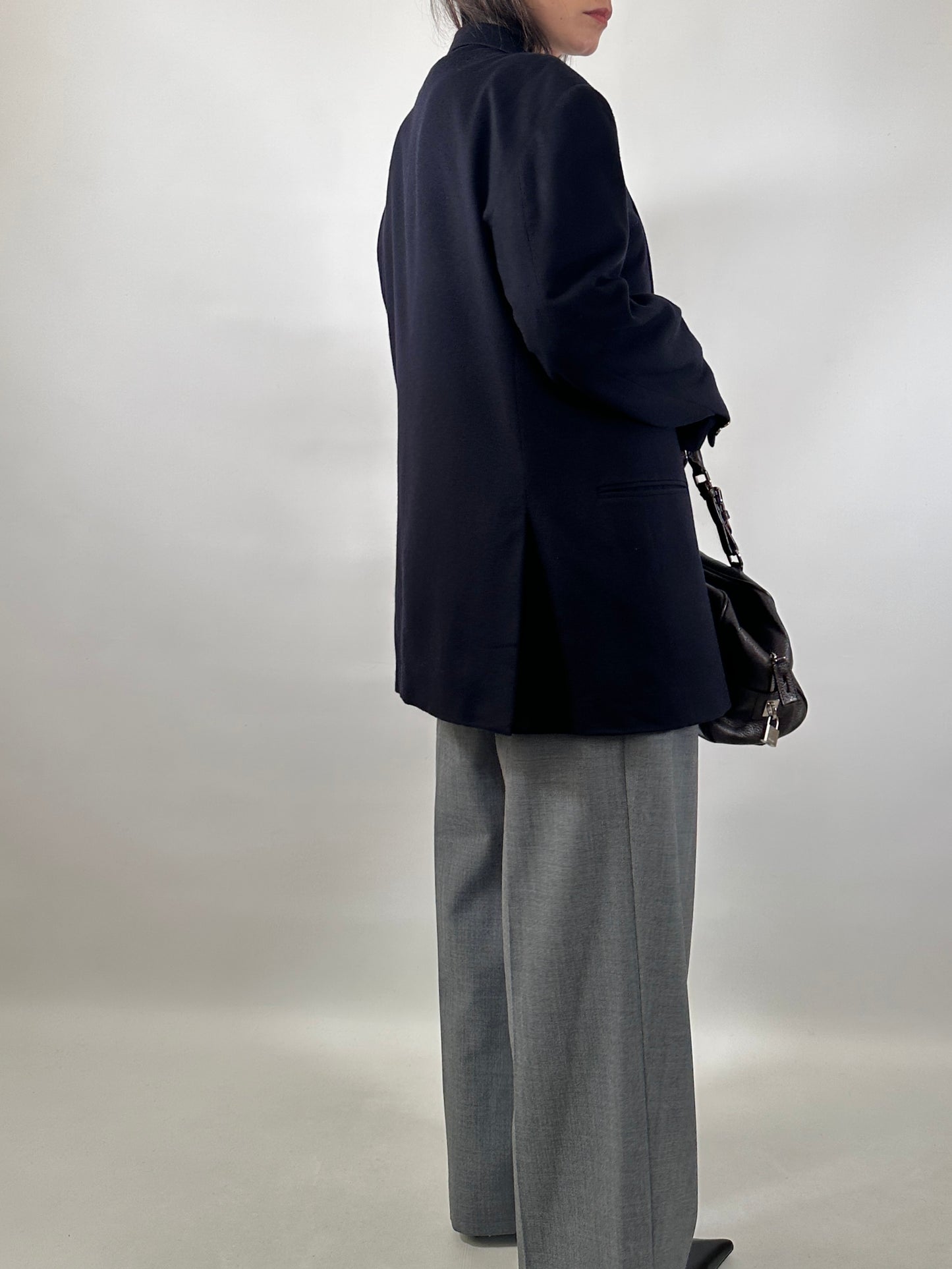 Soft Wool & Cashmere Blend Blazer