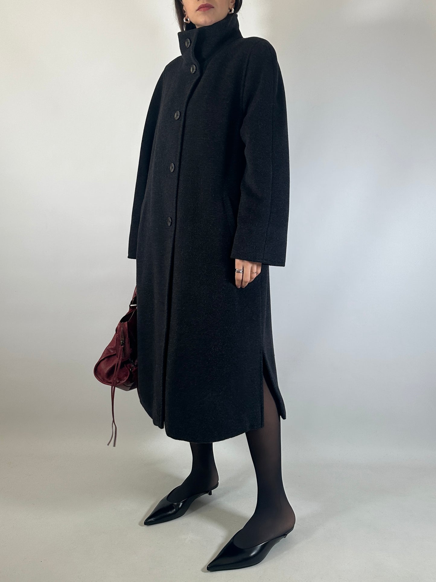 Vintage Wool & Angora Coat
