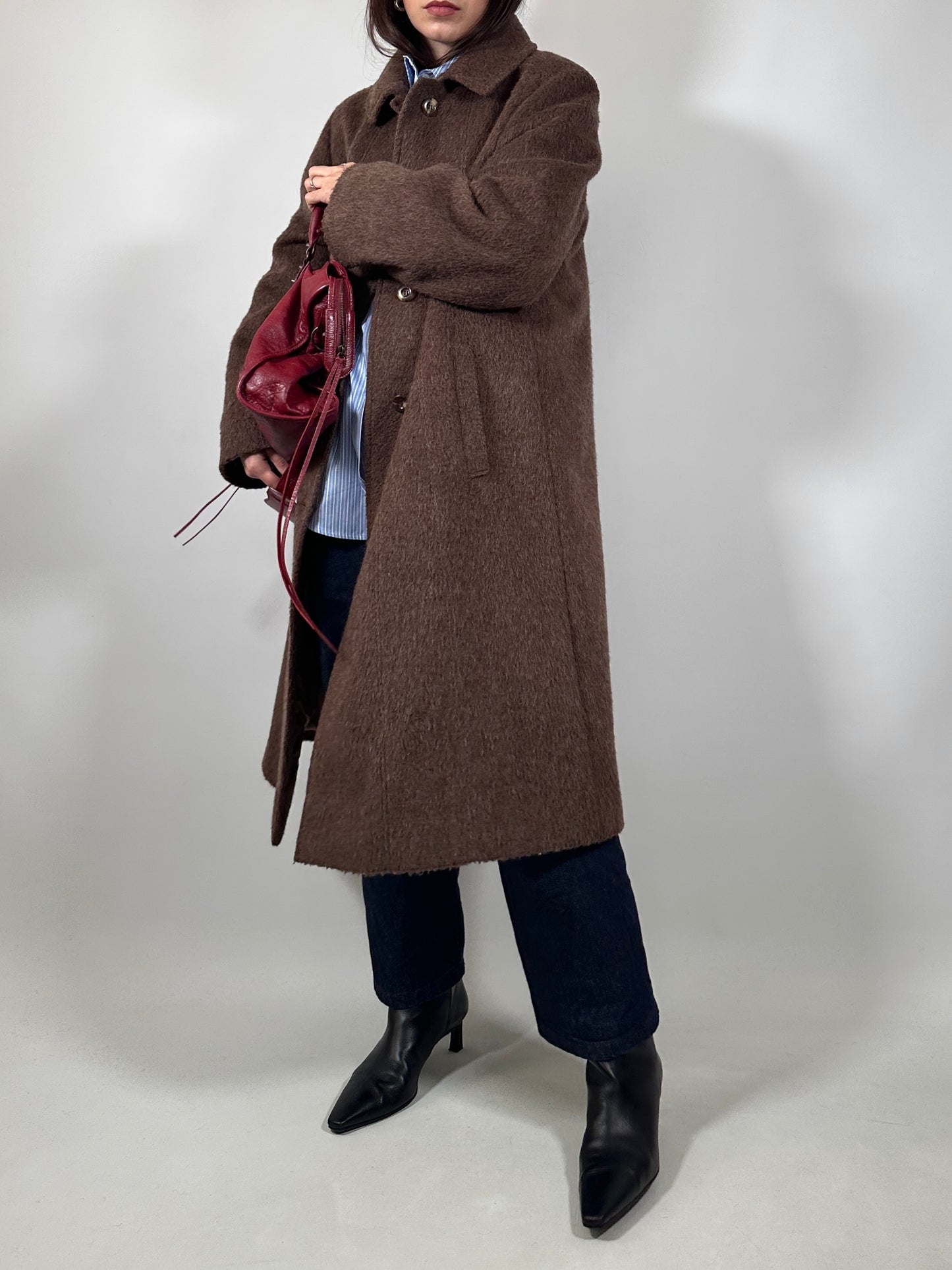 Vintage Llama Wool Coat