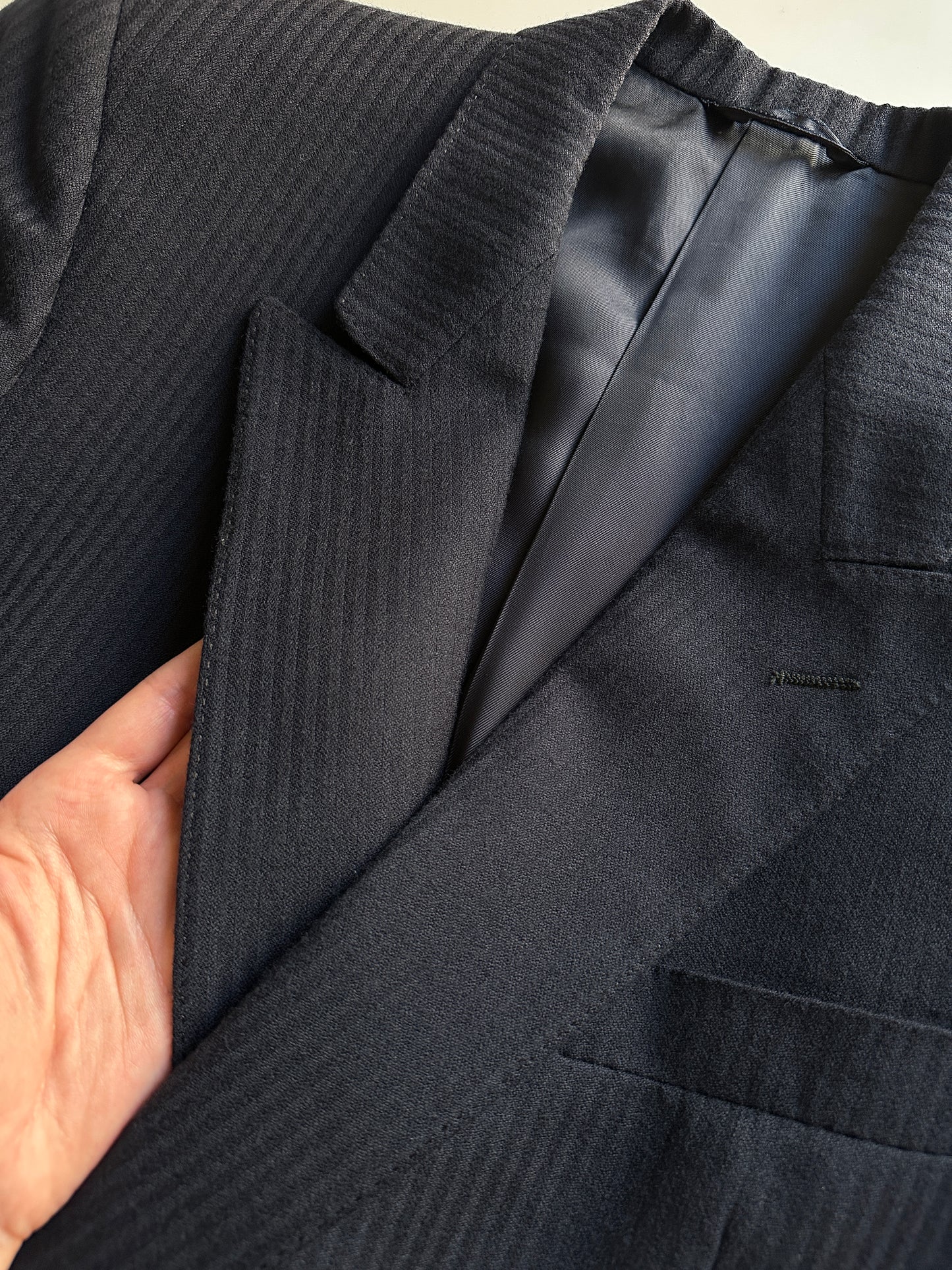 Timeless Tailored Pinstripe Blazer