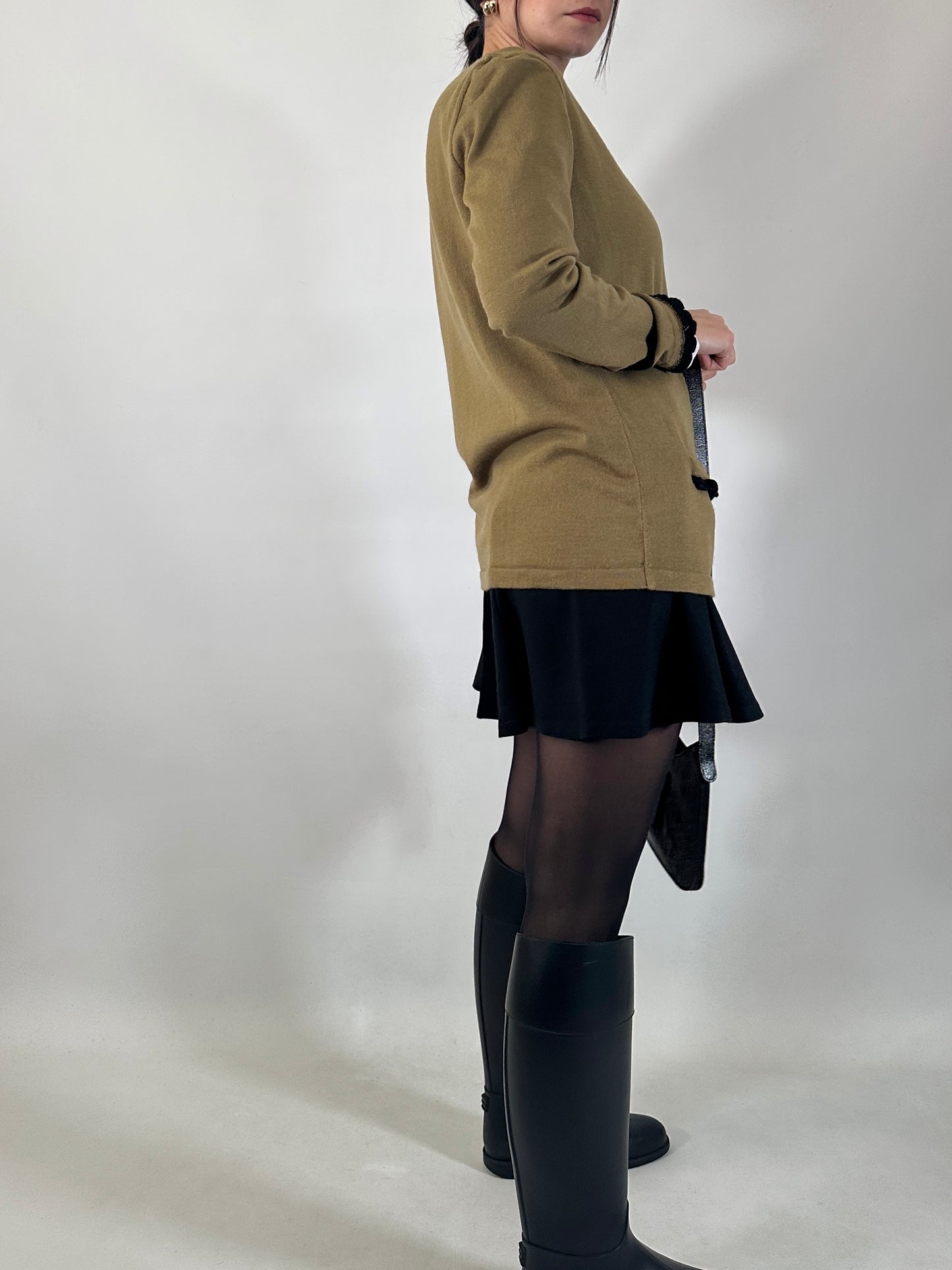 Vintage Roccobarocco merino cardigan - new with tag