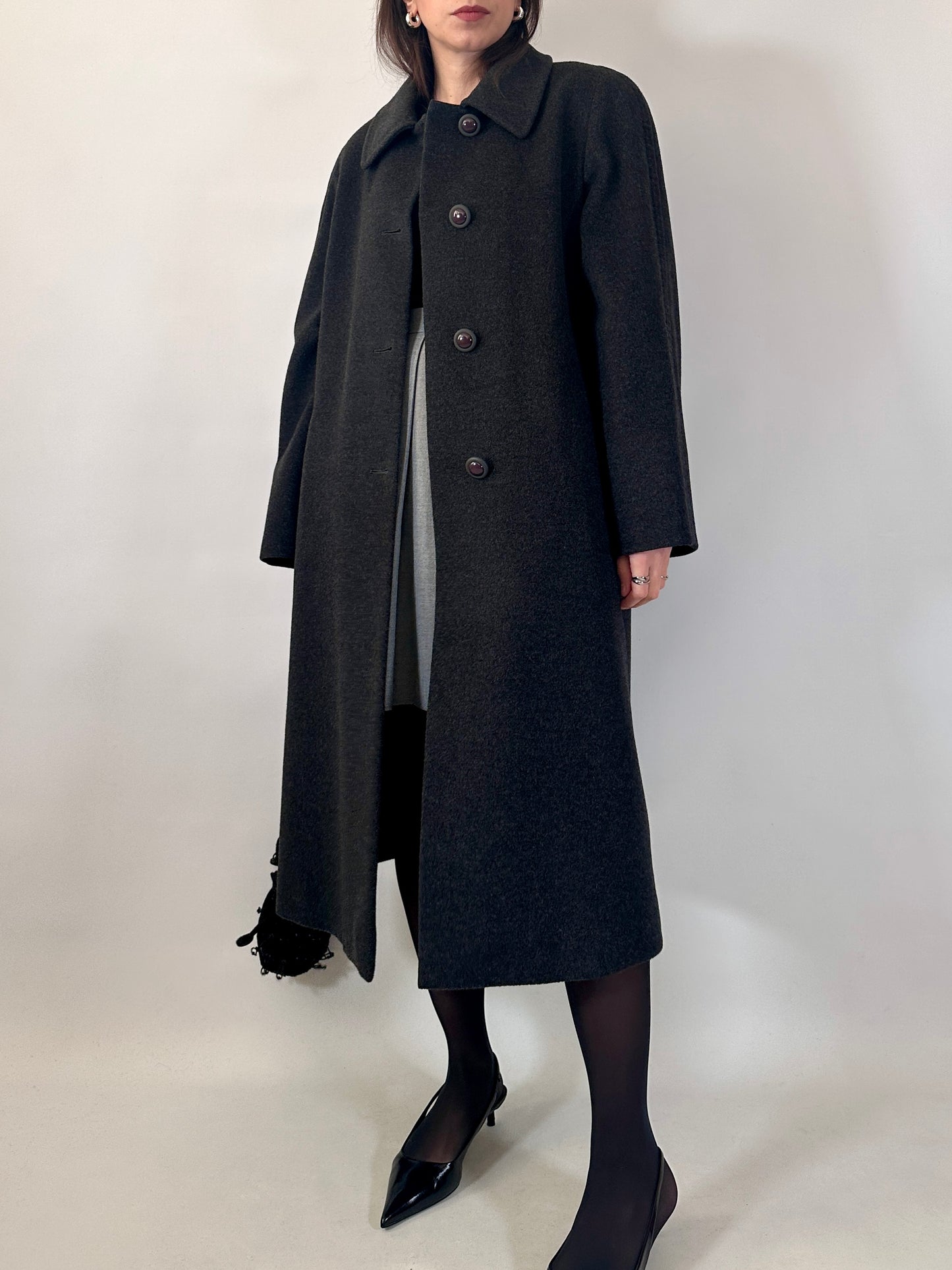 Vintage Wool & Cashmere Coat