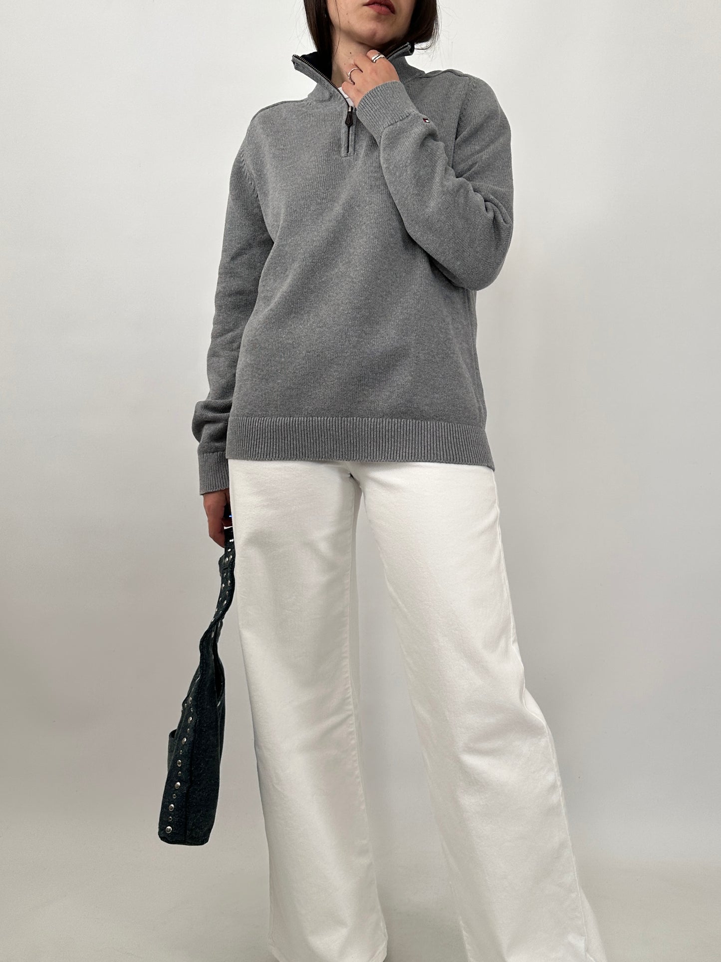Tommy Hilfiger Cotton Half Zip Sweater