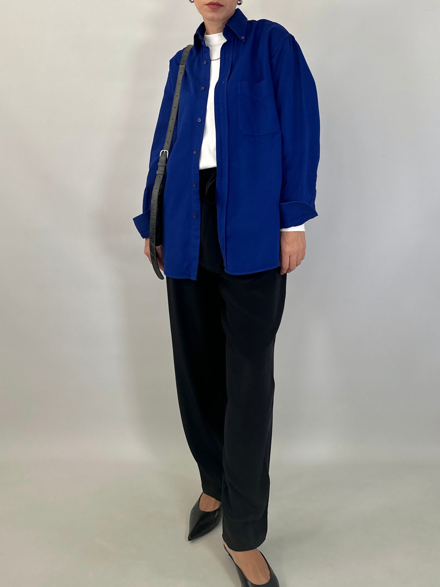 Givenchy royal blue shirt