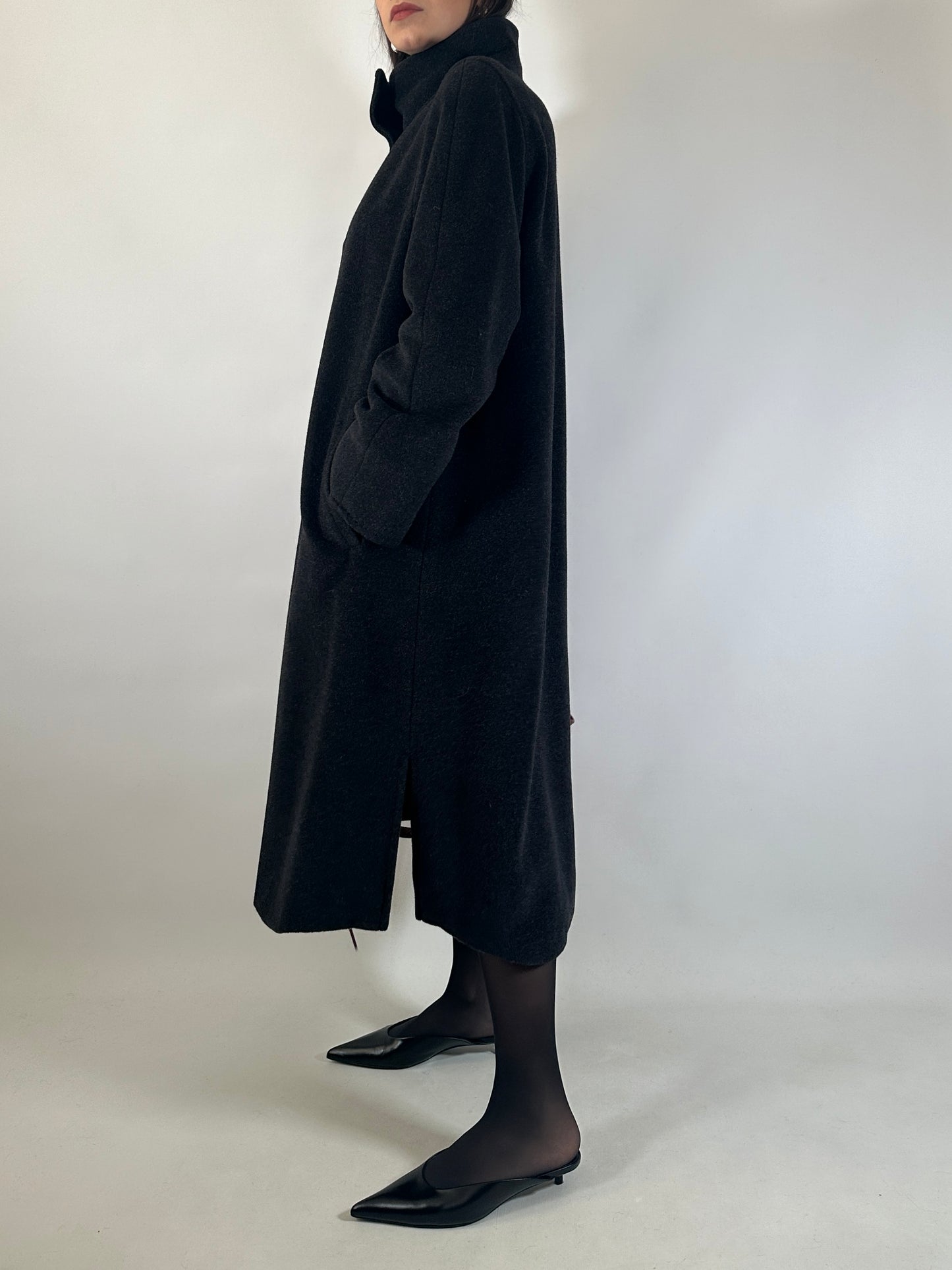Vintage Wool & Angora Coat