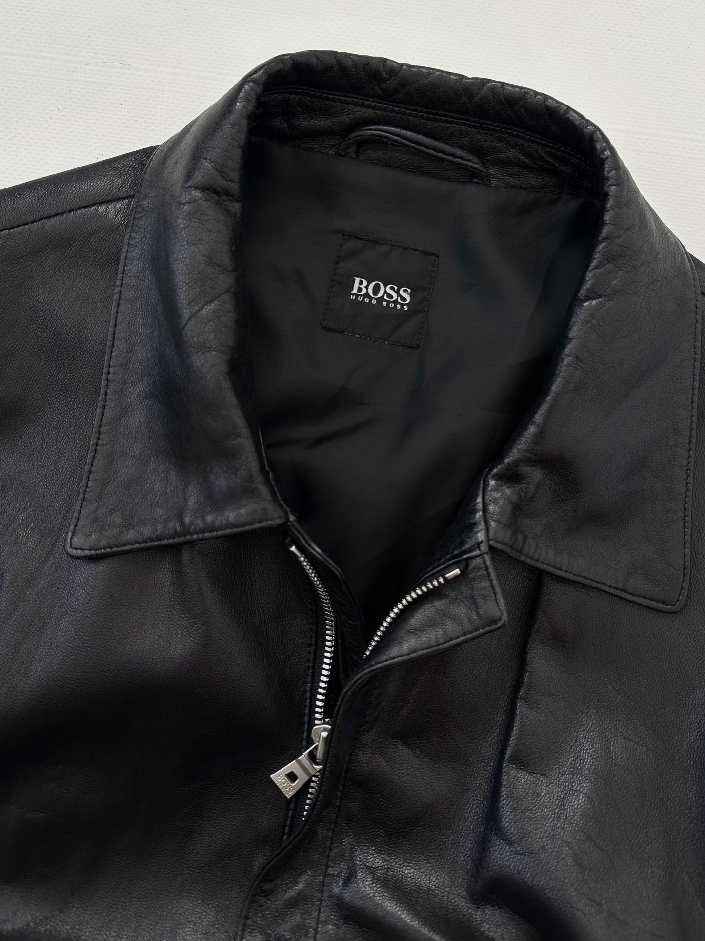 Hugo Boss lambskin jacket