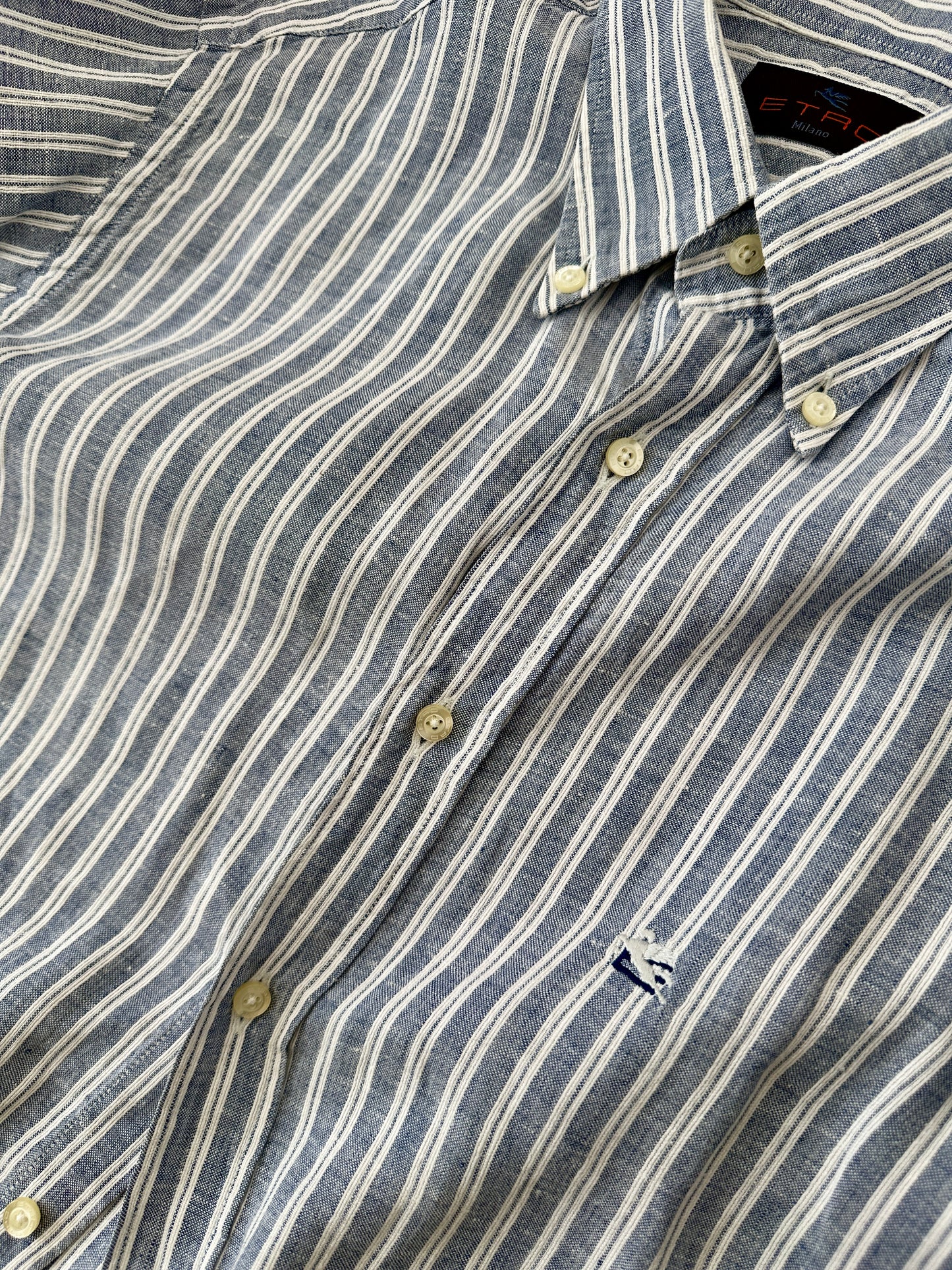 Etro striped linen shirt