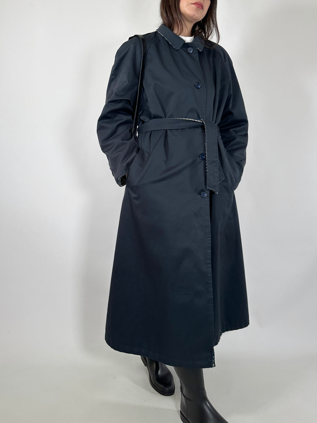 Vintage Reversible Trench Coat