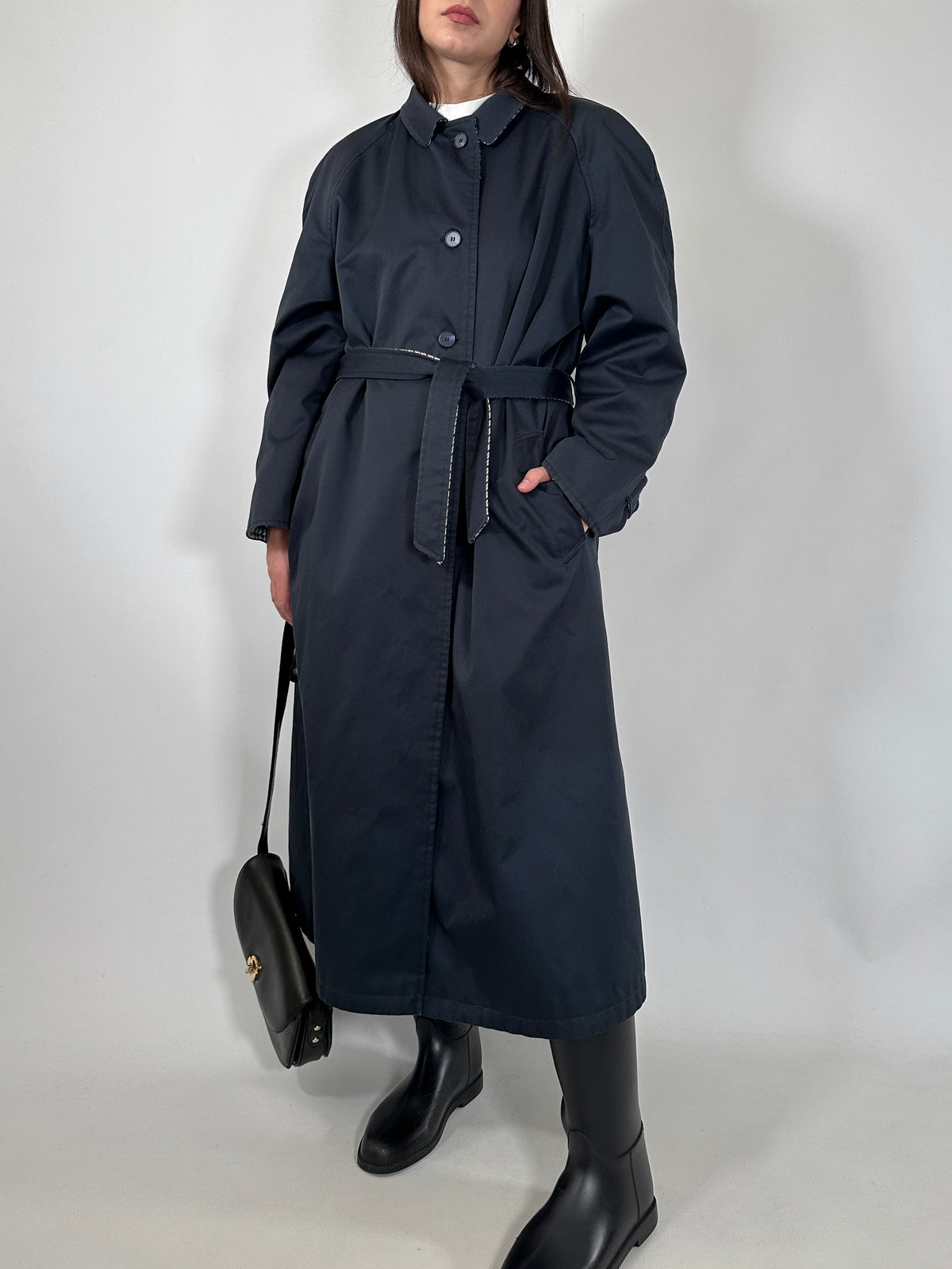 Vintage Reversible Trench Coat