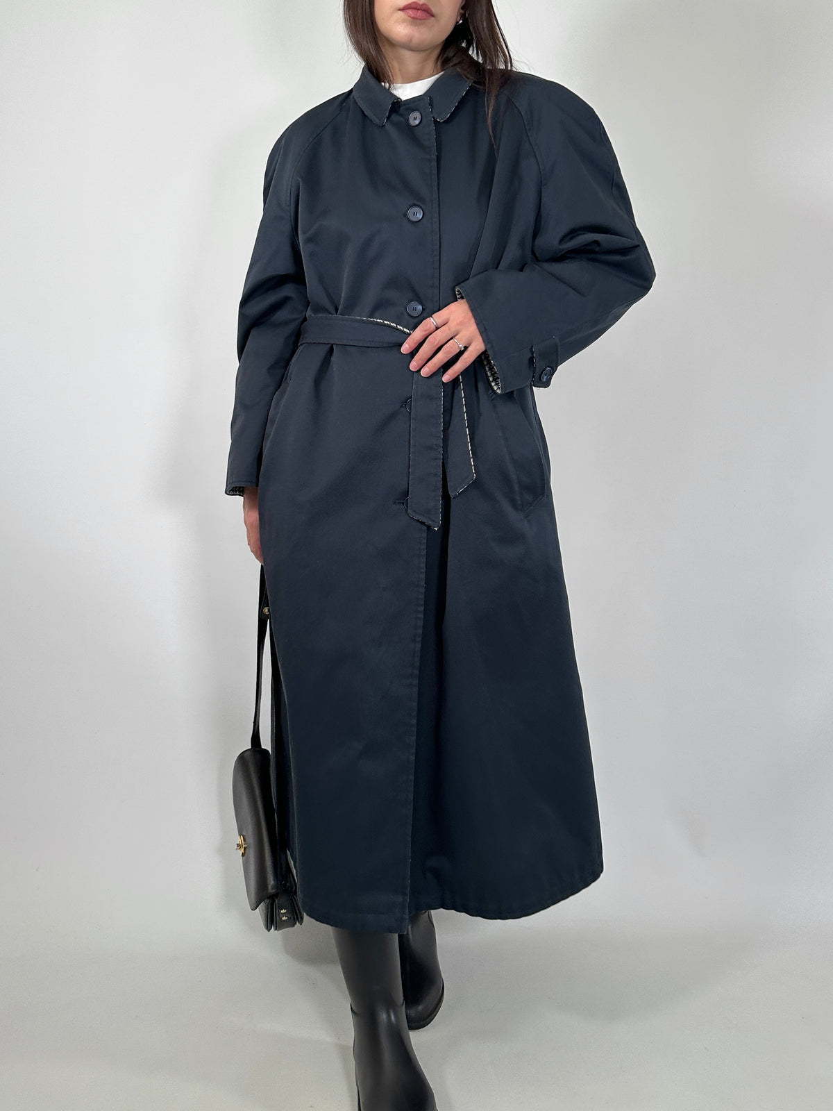 Vintage Reversible Trench Coat