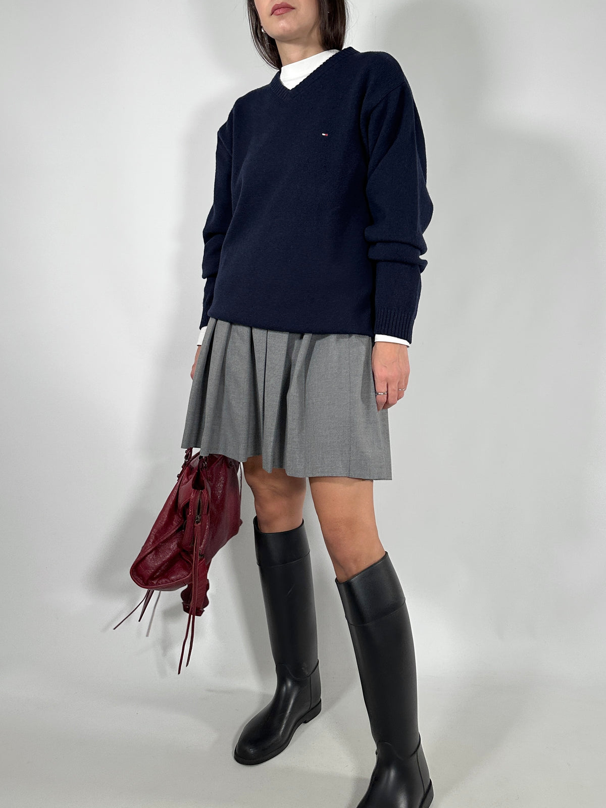 Tommy Hilfiger V-Neck Lambswool Sweater