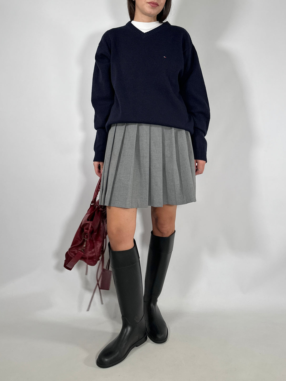 Tommy Hilfiger V-Neck Lambswool Sweater