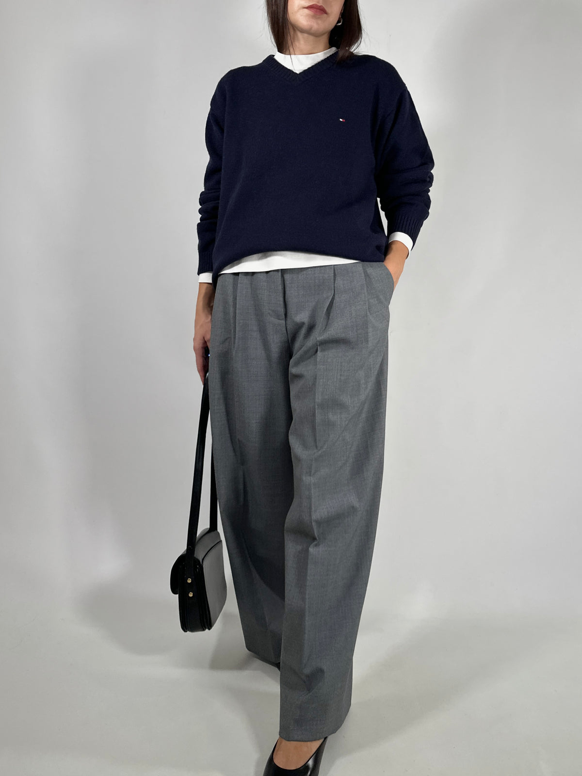 Tommy Hilfiger V-Neck Lambswool Sweater
