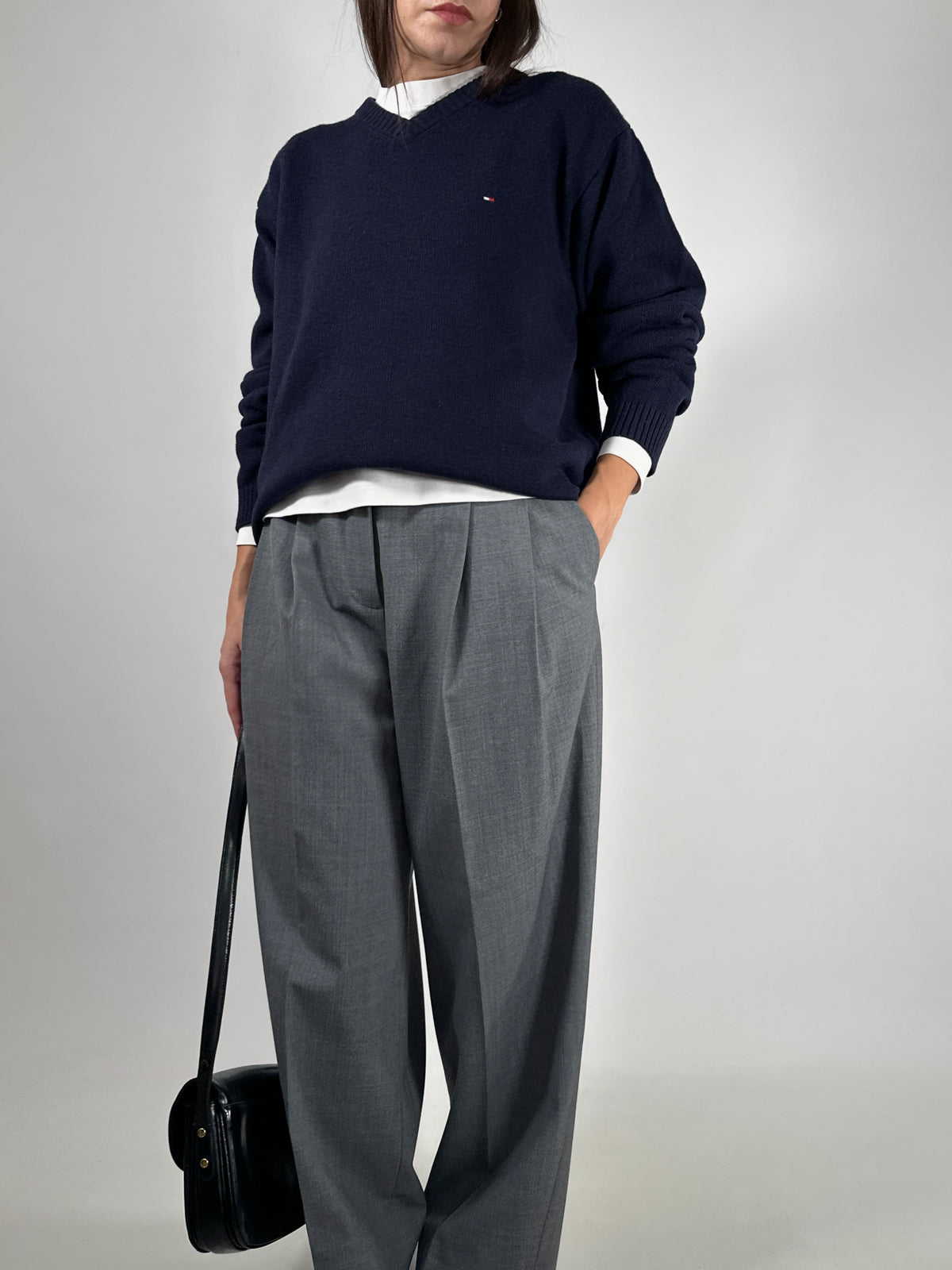Tommy Hilfiger V-Neck Lambswool Sweater