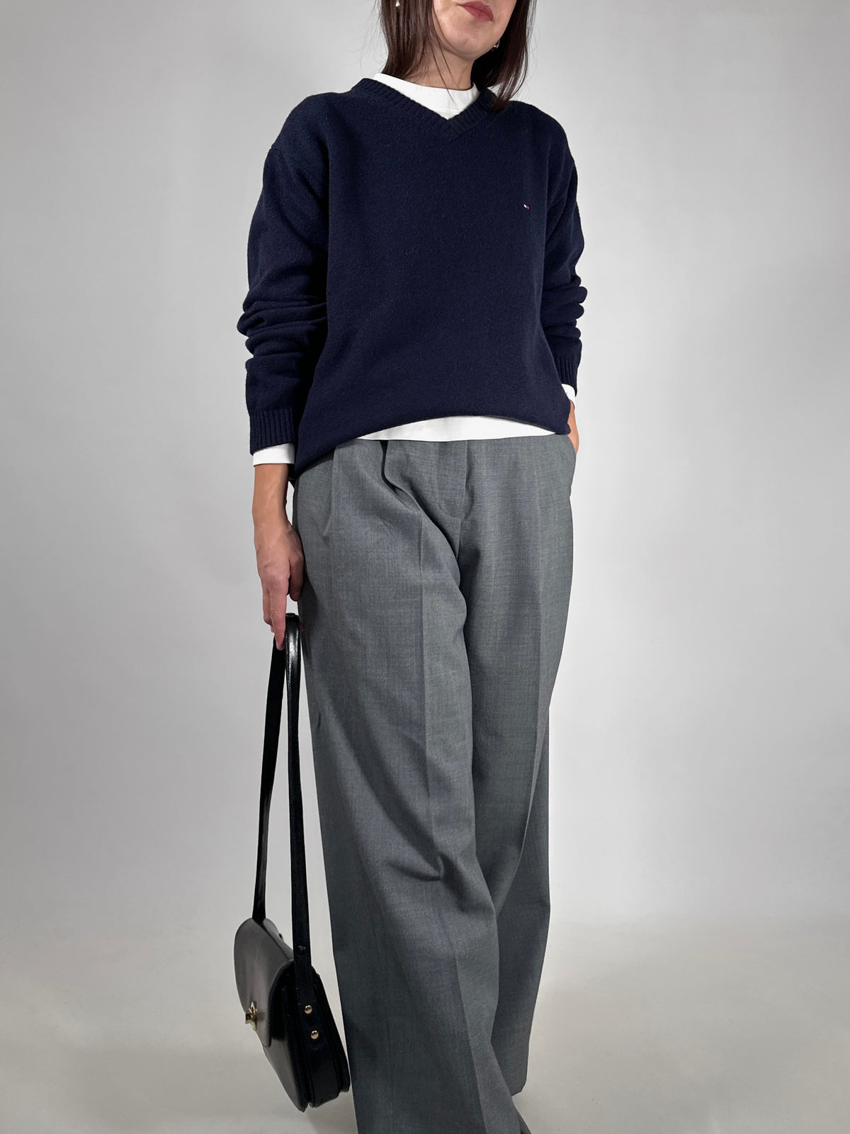 Tommy Hilfiger V-Neck Lambswool Sweater