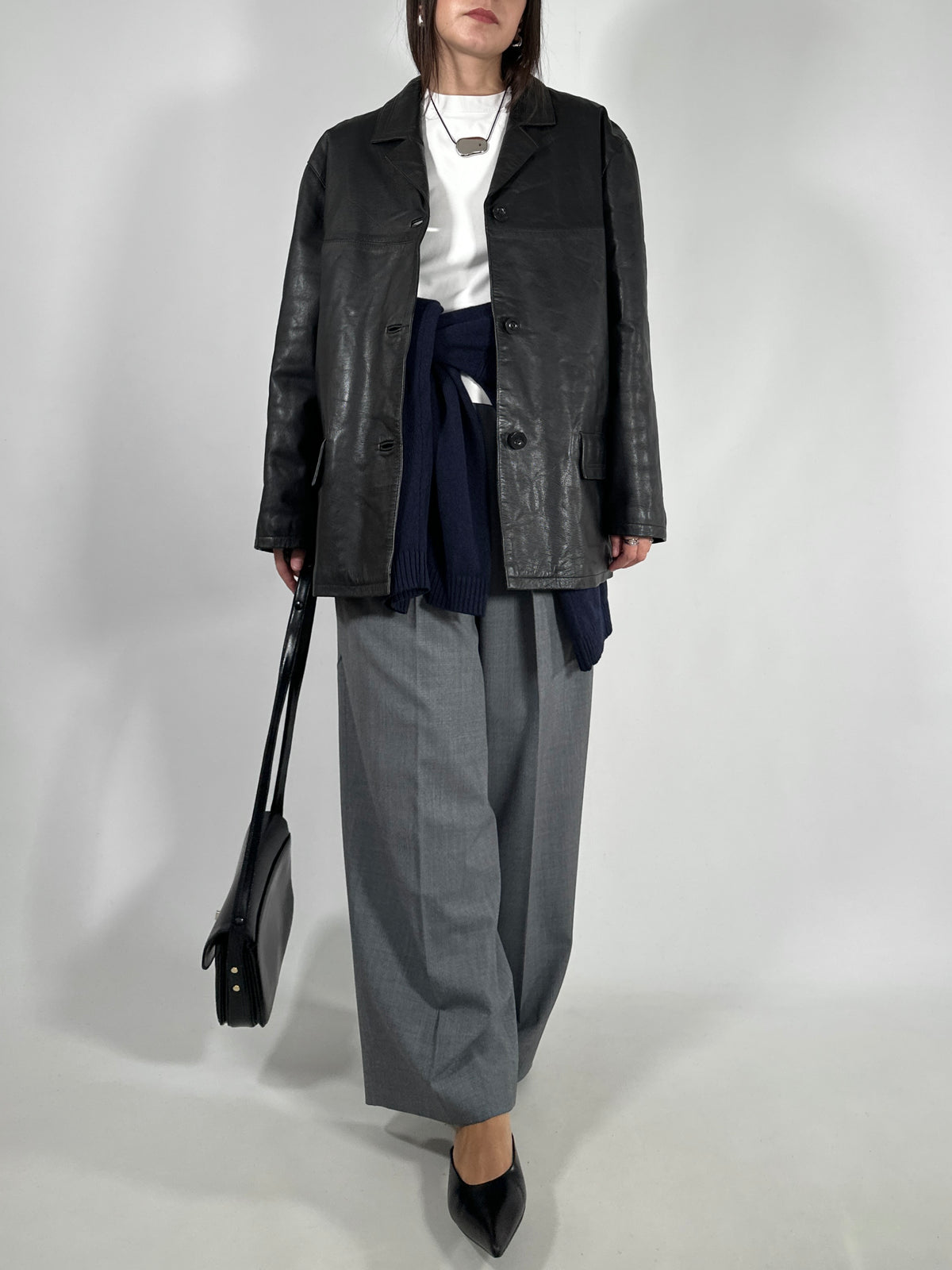 Black Leather Classic Jacket