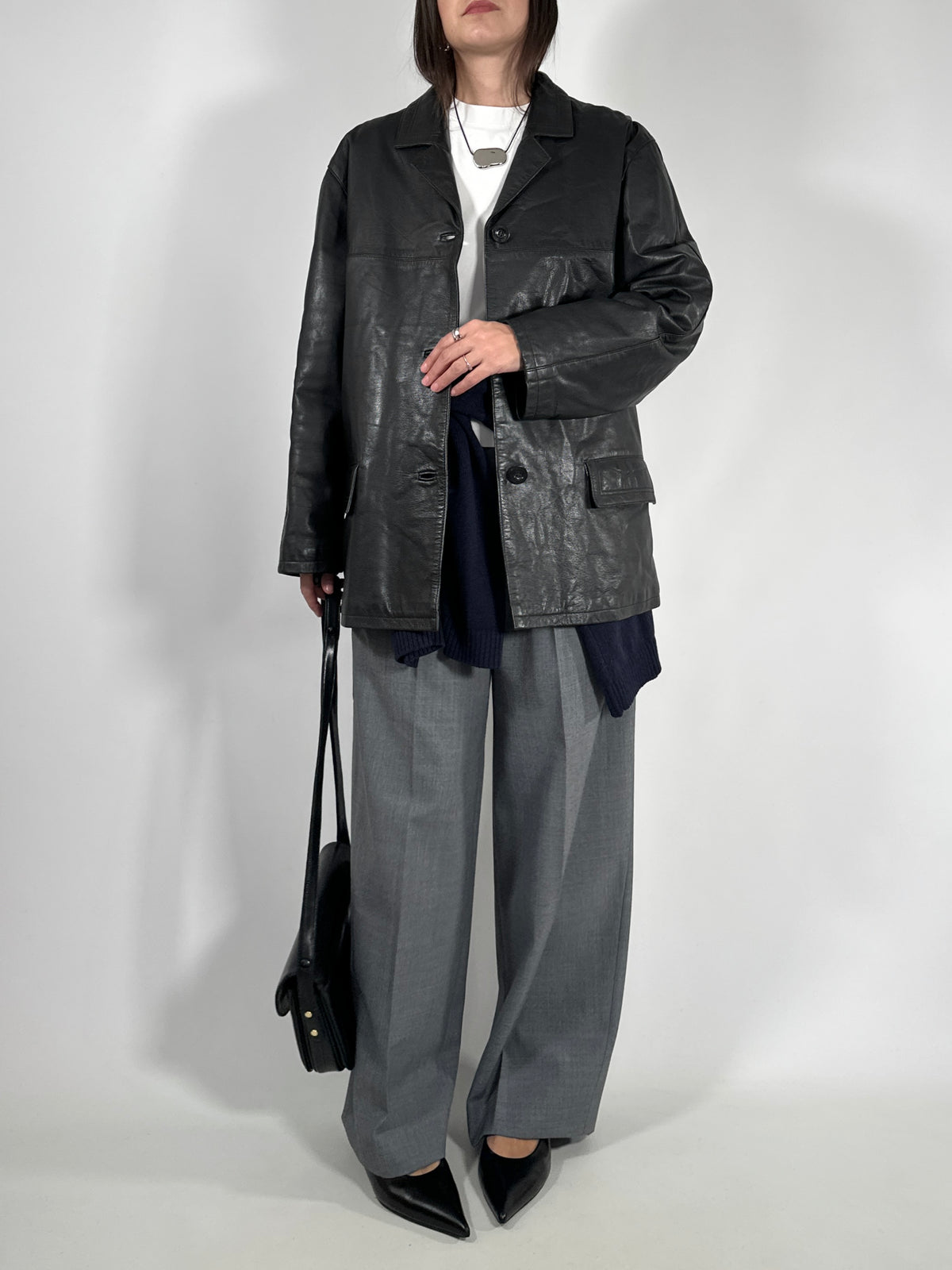 Black Leather Classic Jacket