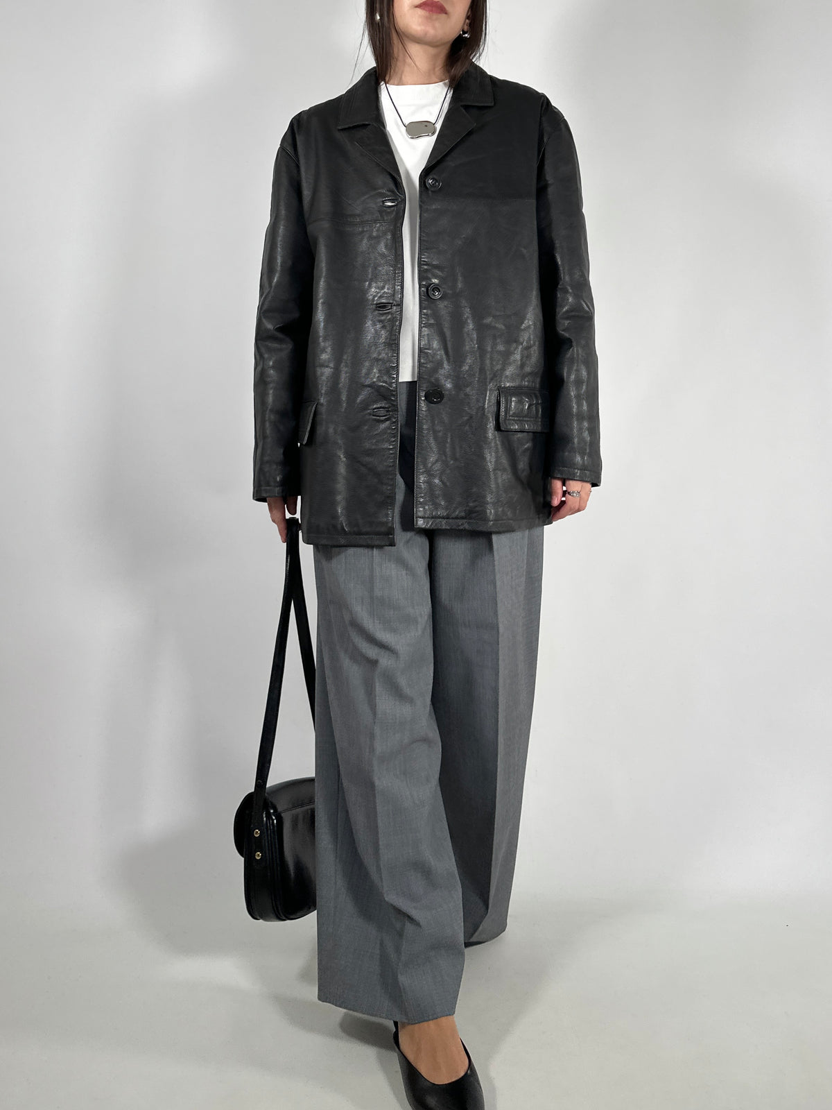 Black Leather Classic Jacket