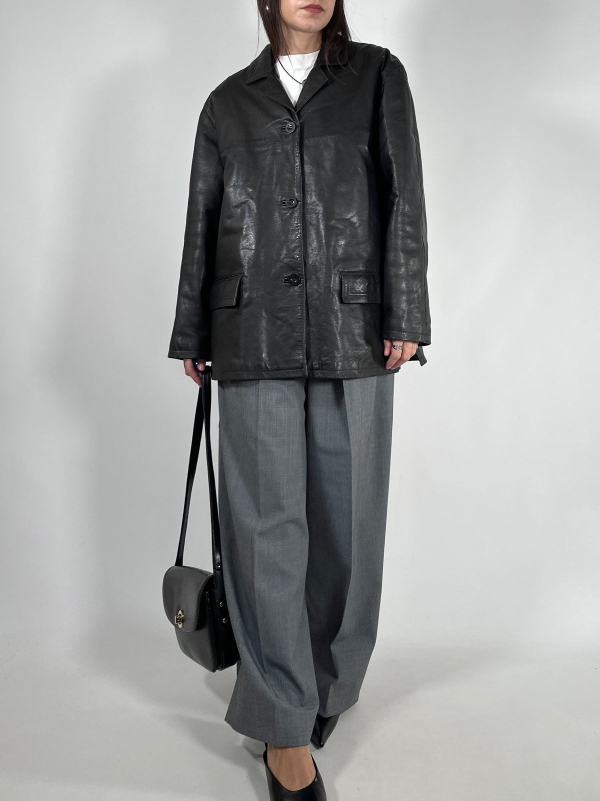 Black Leather Classic Jacket