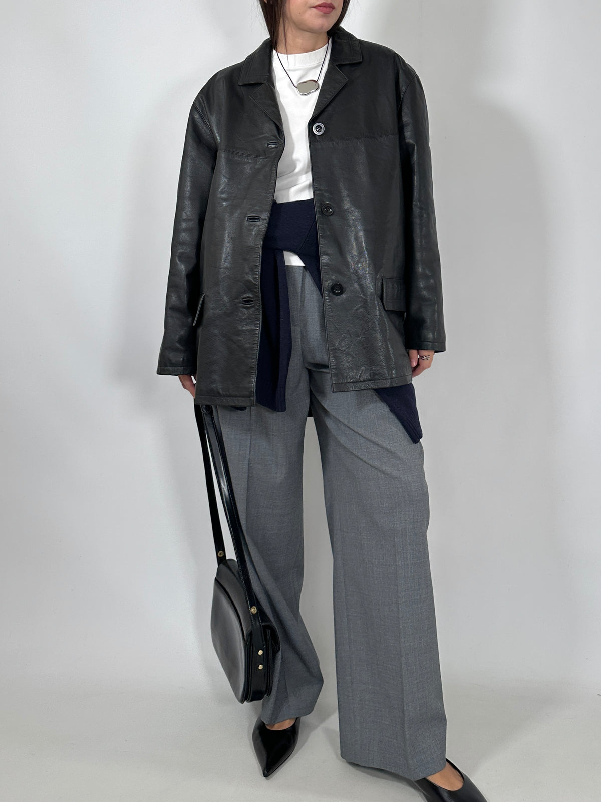 Black Leather Classic Jacket