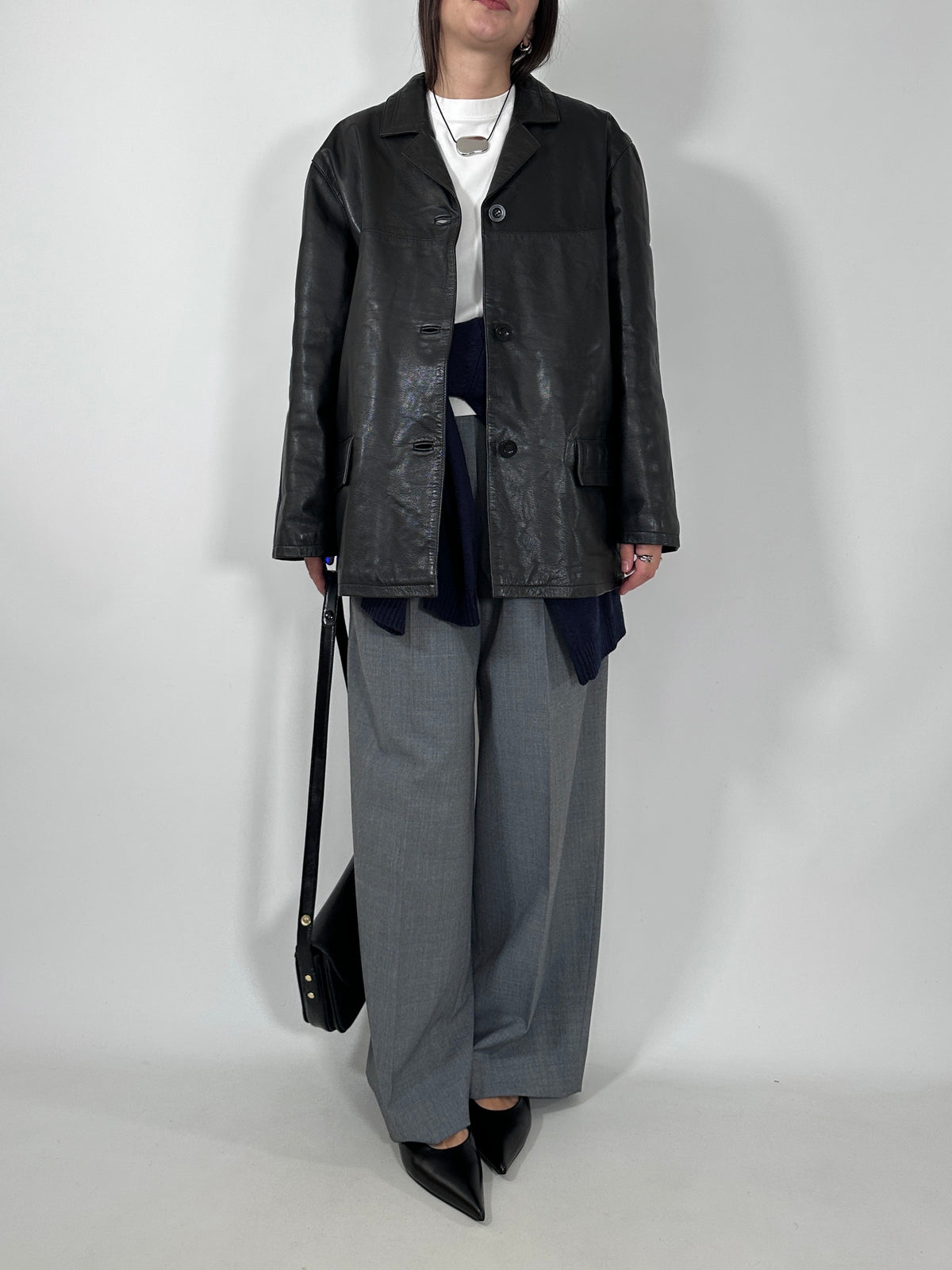 Black Leather Classic Jacket
