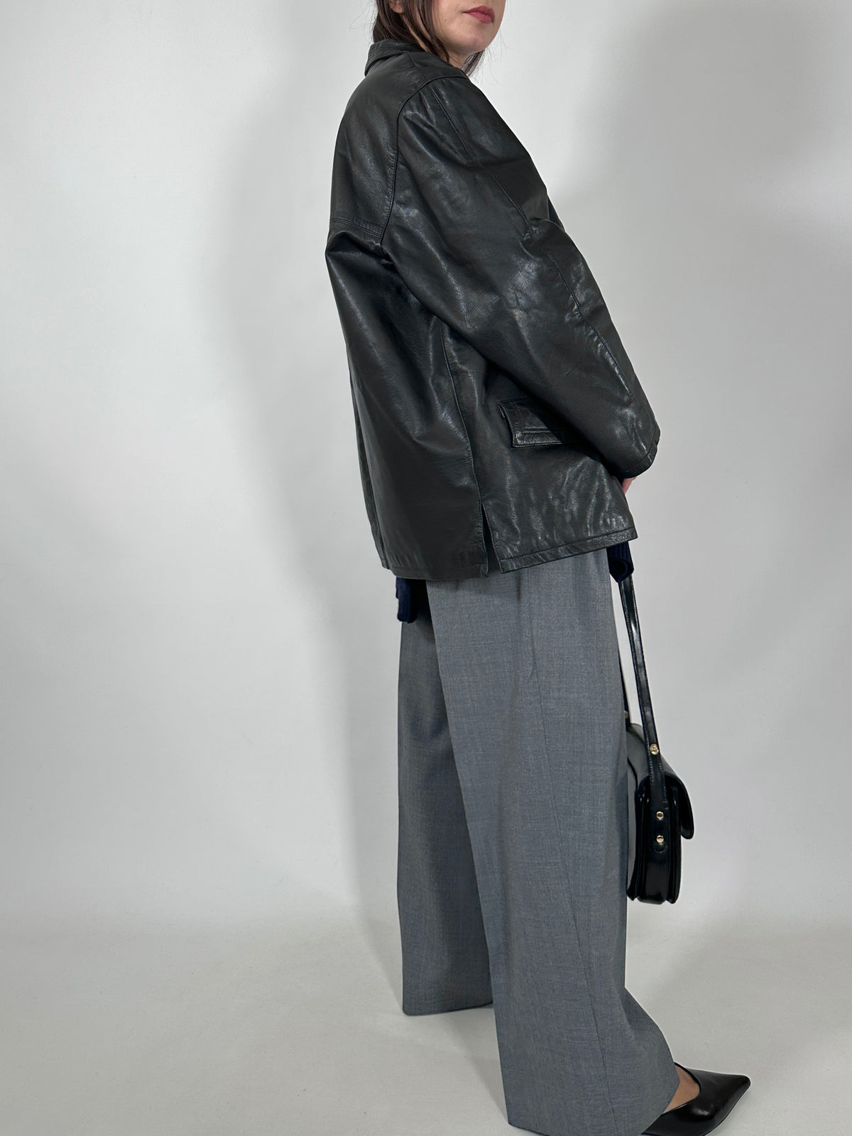 Black Leather Classic Jacket