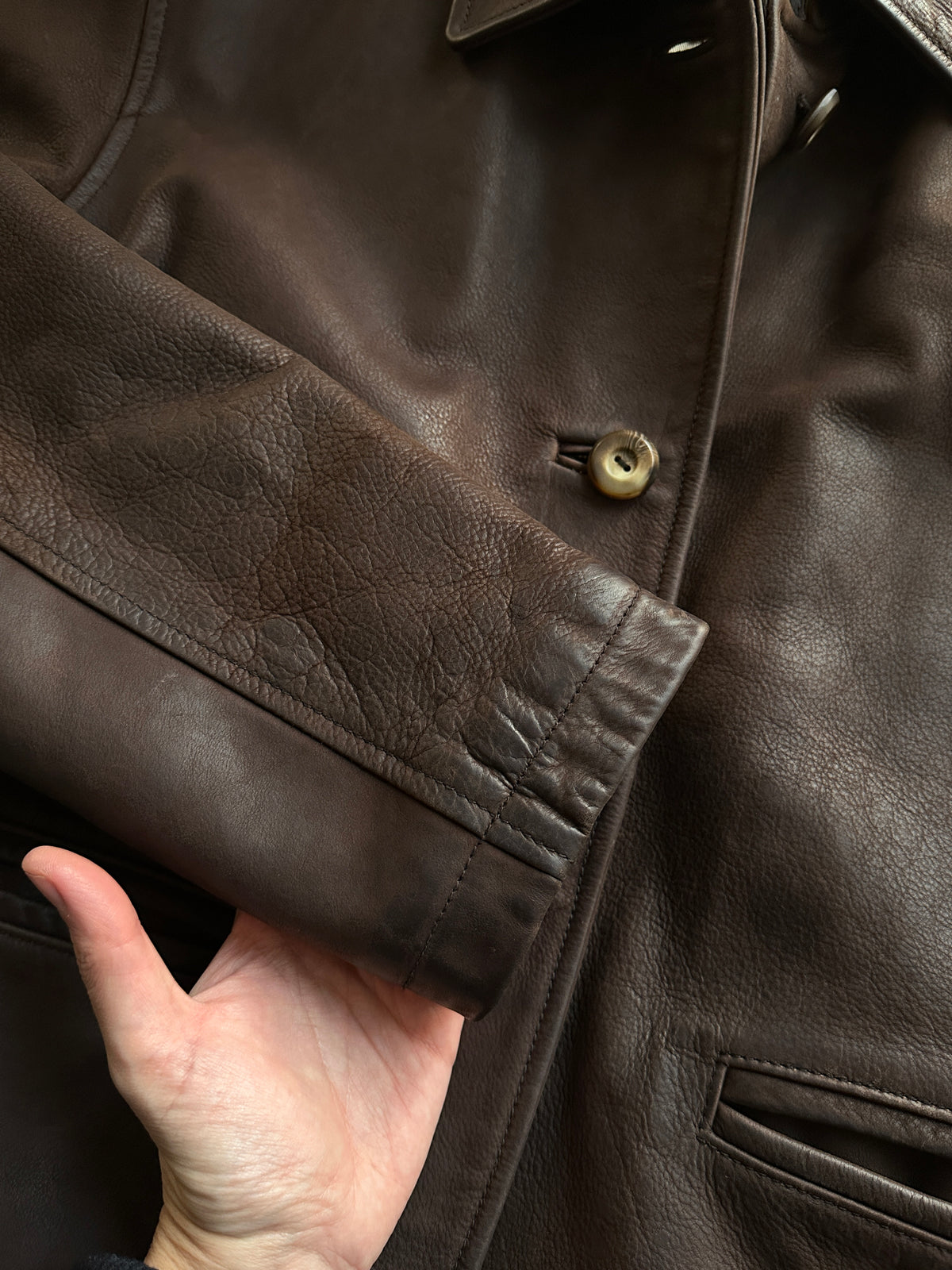 Bomboogie Nabuck Leather Jacket